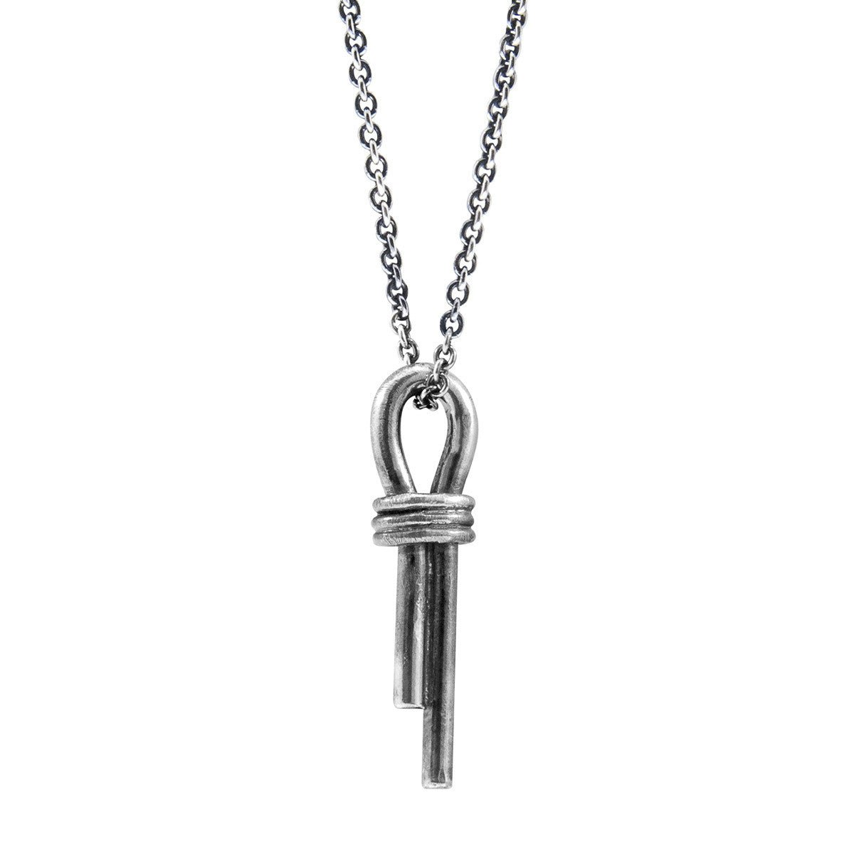 Anchor & Crew Silver Great Yarmouth Voyage Necklace Pendant - M - 50Cm (Most Popular)