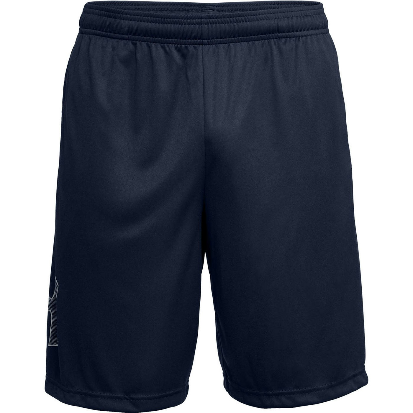 Under Armour Men's Blue Tech Shorts - Academy /Steel - Academy /Steel Medium