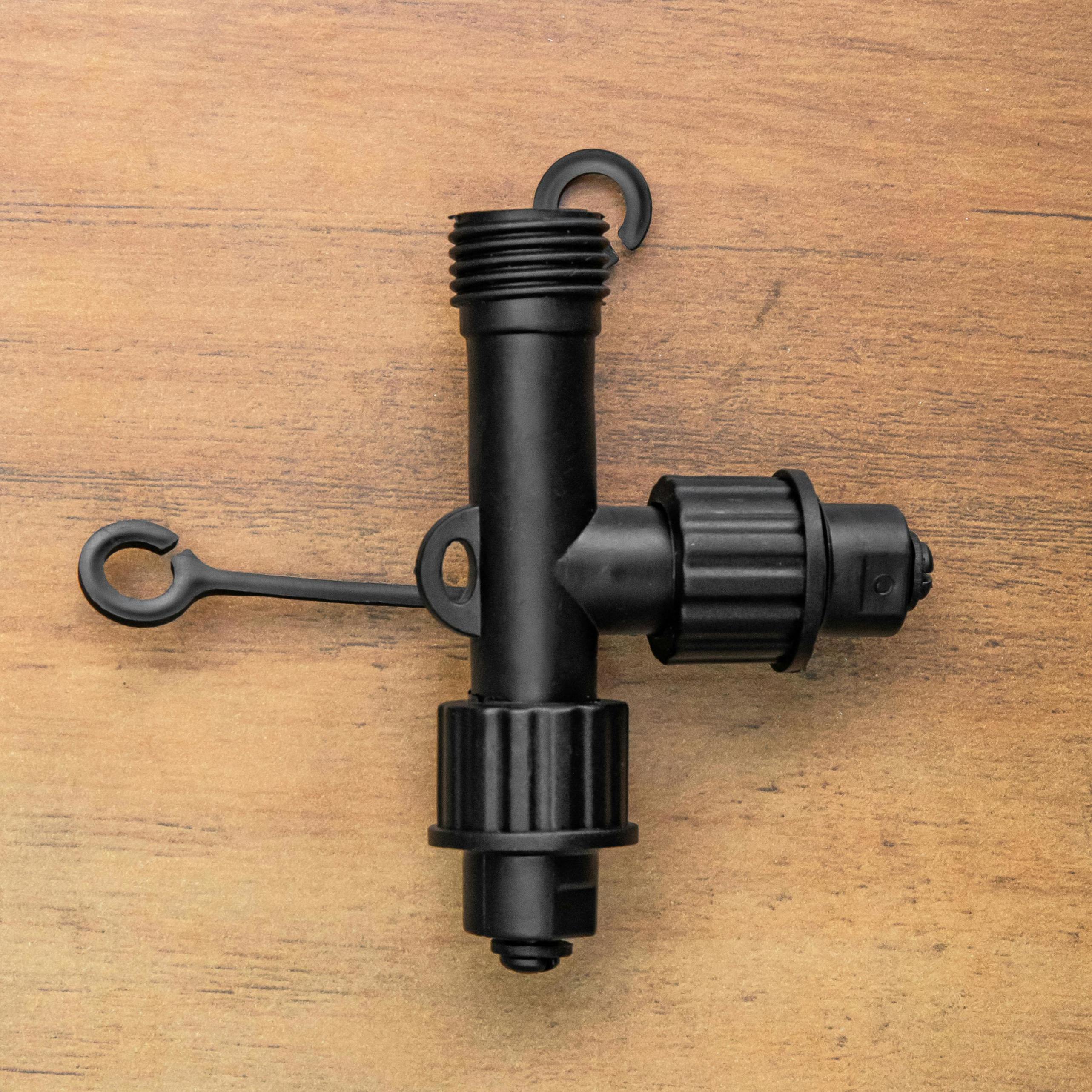 9cm X 10cm Black Plastic T Connector Max For Connectable Lights - Samuel Alexander | TJ Hughes - Image 3