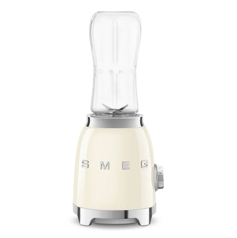 Smeg Cream Pbf00 Retro 50'S Style Compact Personal Blender Single Bottle