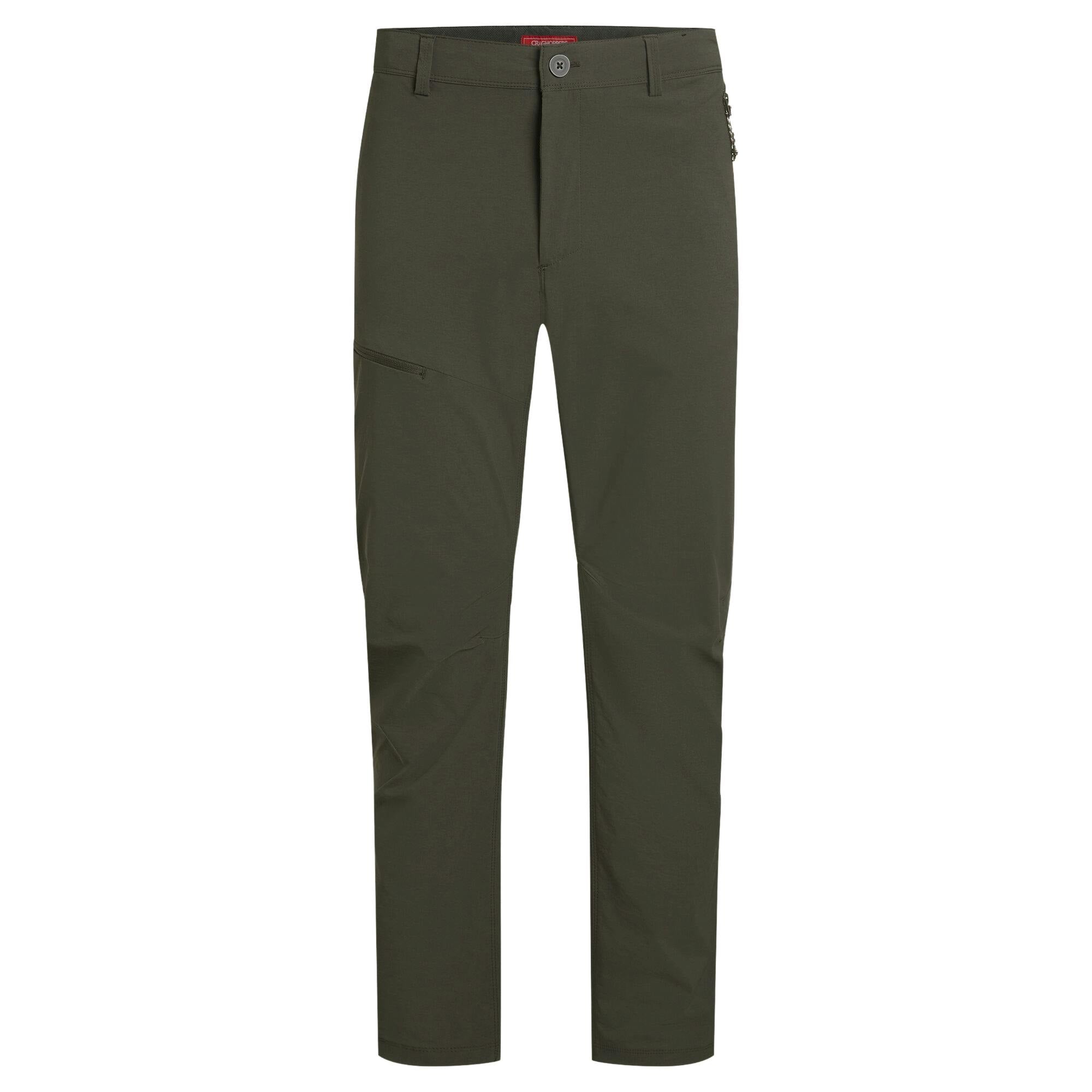 Craghoppers Men's Green Nosilife Trousers - Woodland - 36L - Woodland - 100% Mixed