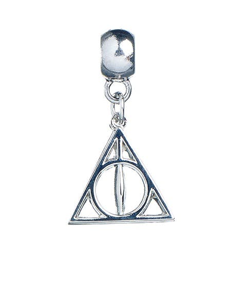 The Carat Shop Silver Harry Potter Deathly Hallows Slider Charm