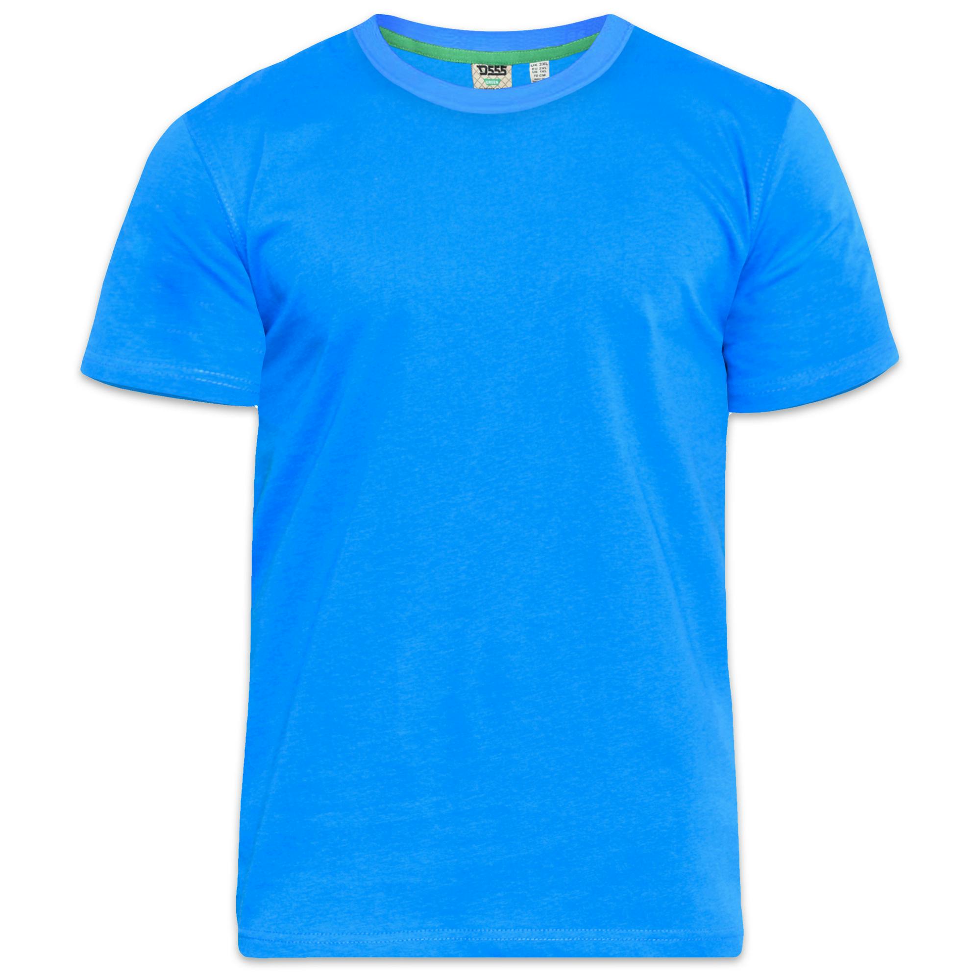 Duke Men's Blue D555 Flyers 2 Kingsize T-Shirt - 6XL - 100% Cotton