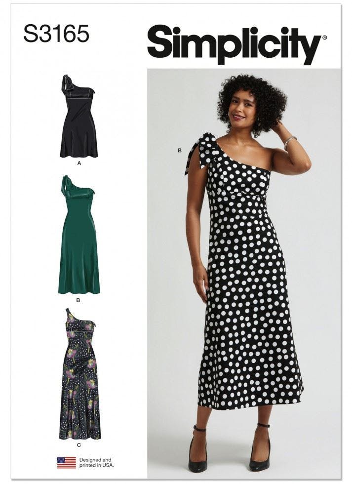 Simplicity Women's Sewing Pattern 3165, Dresses For C5 (10-12-14-16-18) - Intermediate - C5 (10-12-14-16-18)