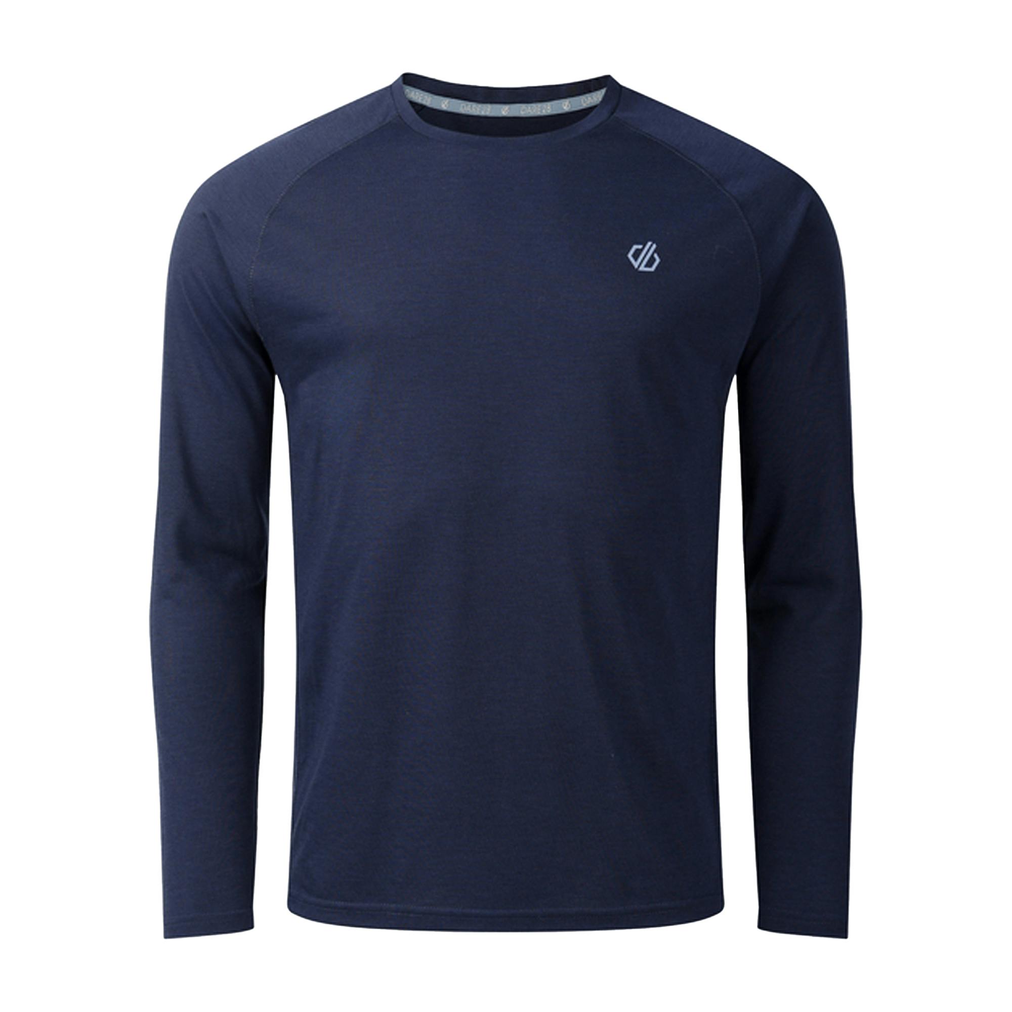 Dare 2B Men's Agile Long-Sleeved T-Shirt - Navy - Navy - S