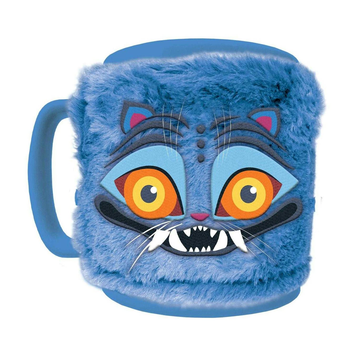 Rackhams Blue Derpy Tiger Mug - One Size - 100% Mixed