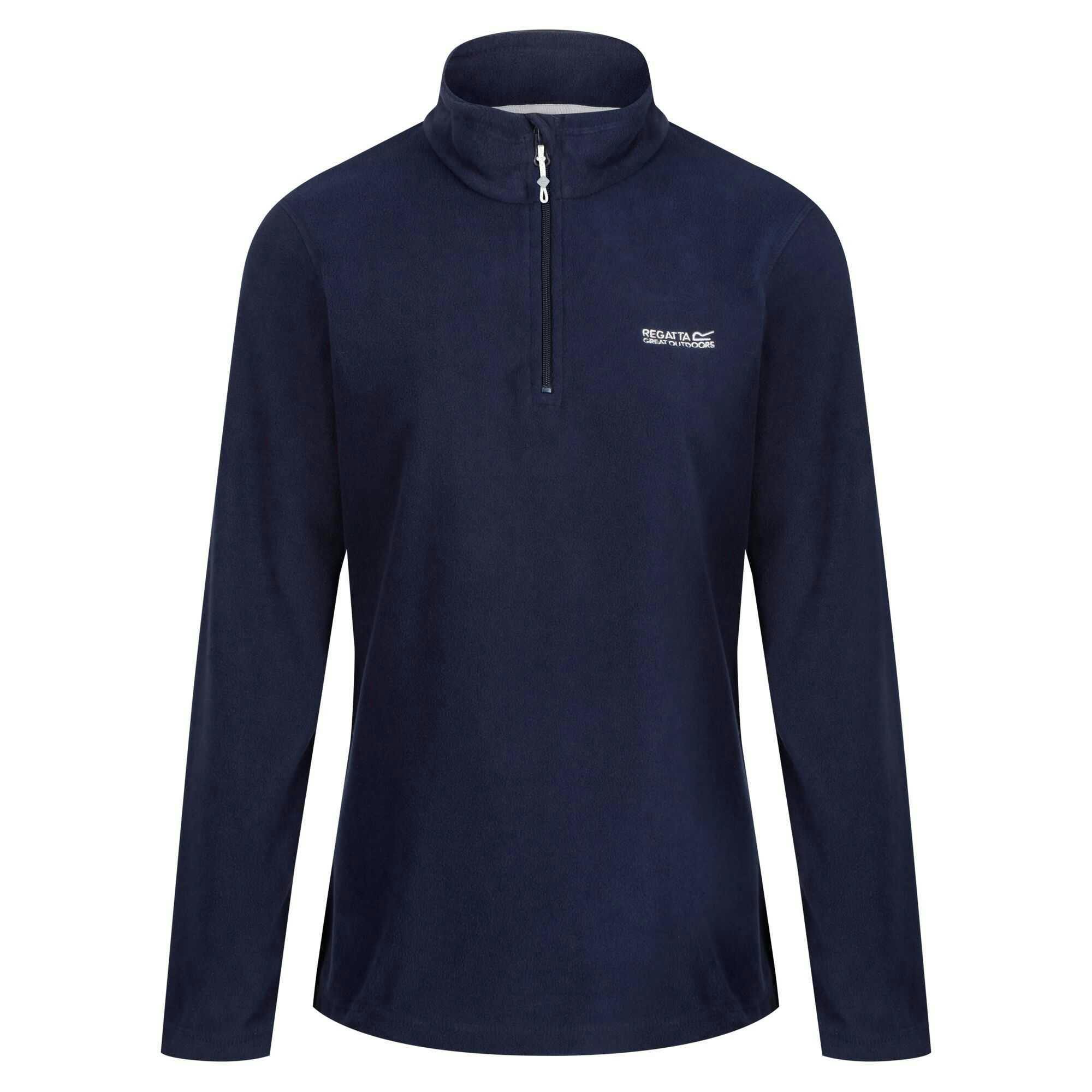 Regatta (14, Navy) Great Outdoors Womens/Ladies Sweetheart 1/4 Zip Fleece Top - Image 3