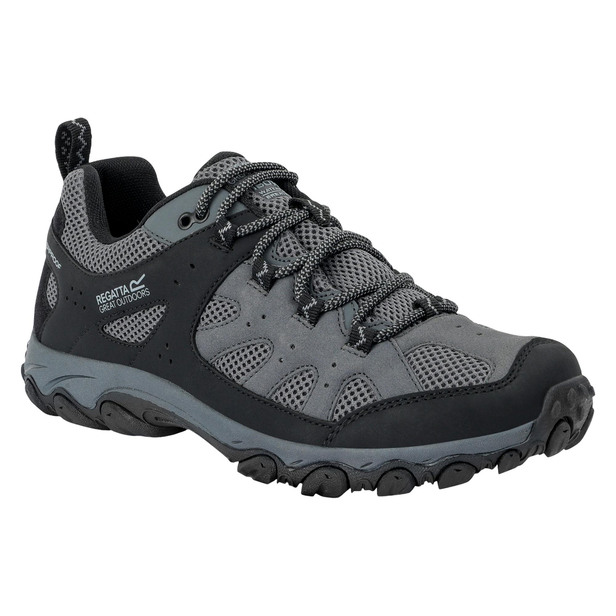 Regatta Men's Dark Edgepoint Iv Low Walking Shoes - Granite/ Steel - 7 Uk - Granite/ Steel