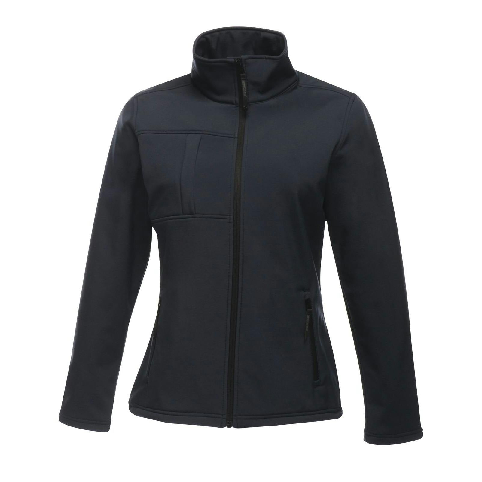 Regatta Women's Grey Octagon Ii Waterproof Soft Shell Jacket - Navy / Seal - 12 - Navy/Seal - 100% Nylon