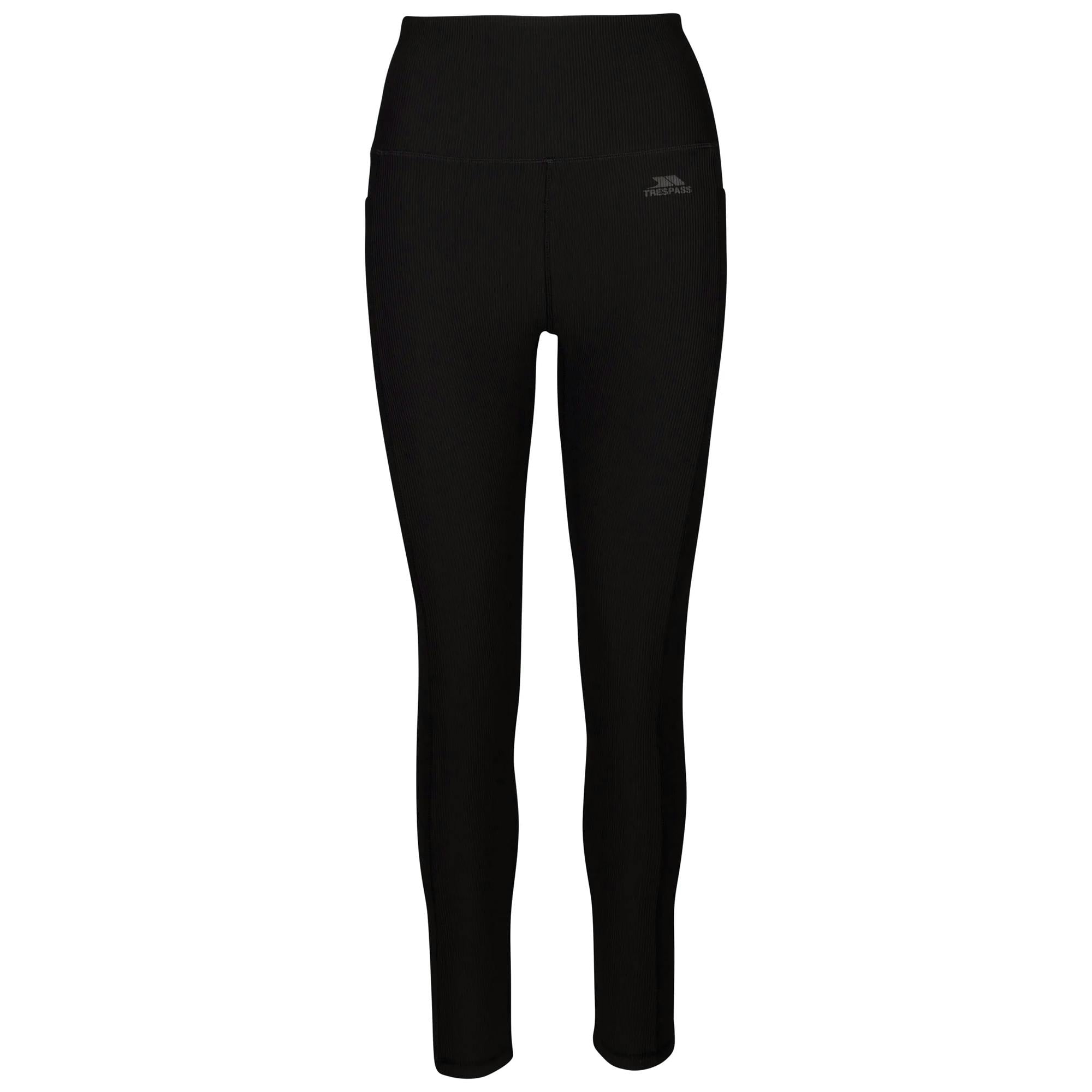 Trespass Women's Black / Basca Leggings - Xs - 78% Polyamide/22% Elastane