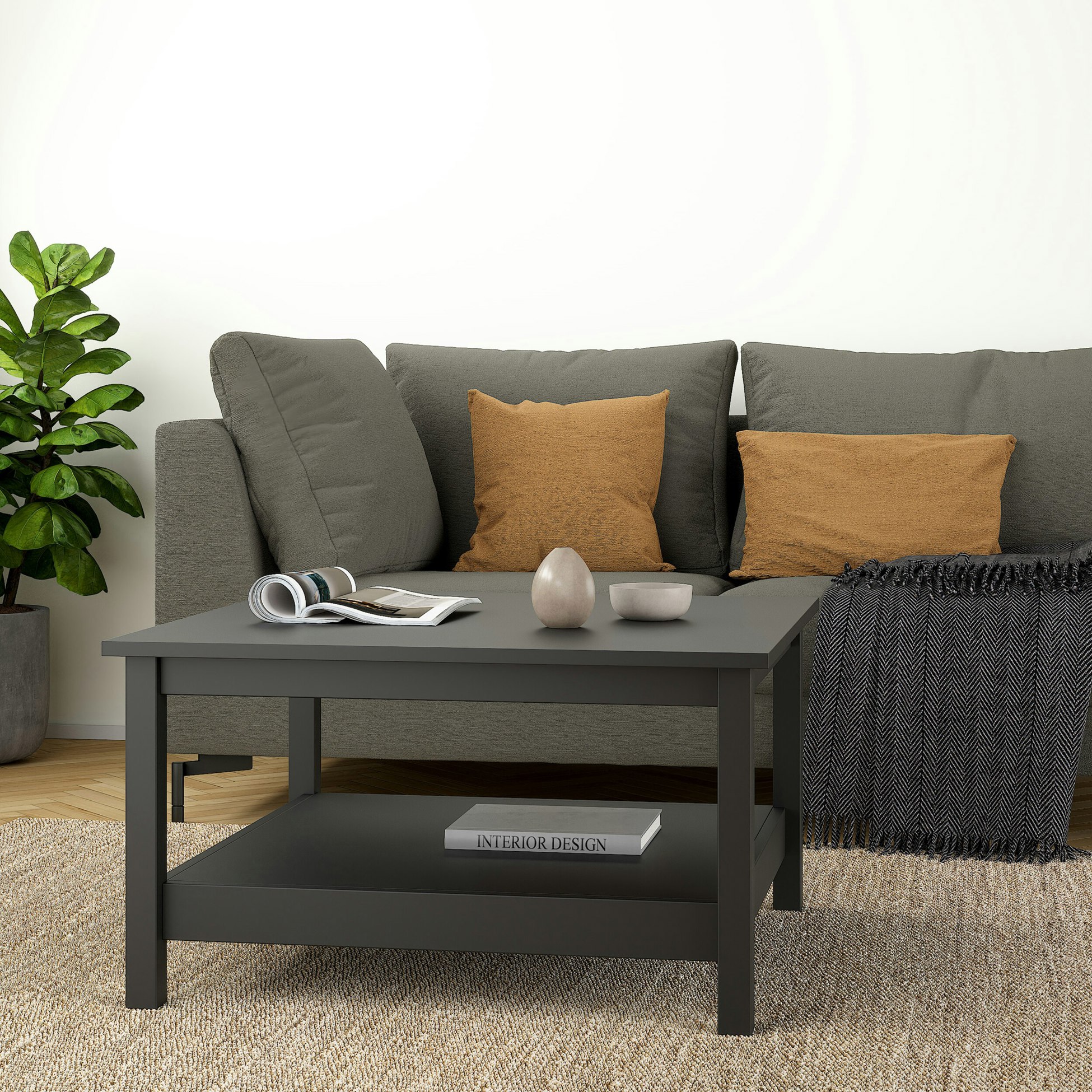Furniture To Go Barcelona Coffee Table - Black - Image 6