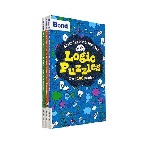 Bond Brain Training Puzzles for Kids Oxford 3 Books - Age 7-9 - Paperback - Image 10
