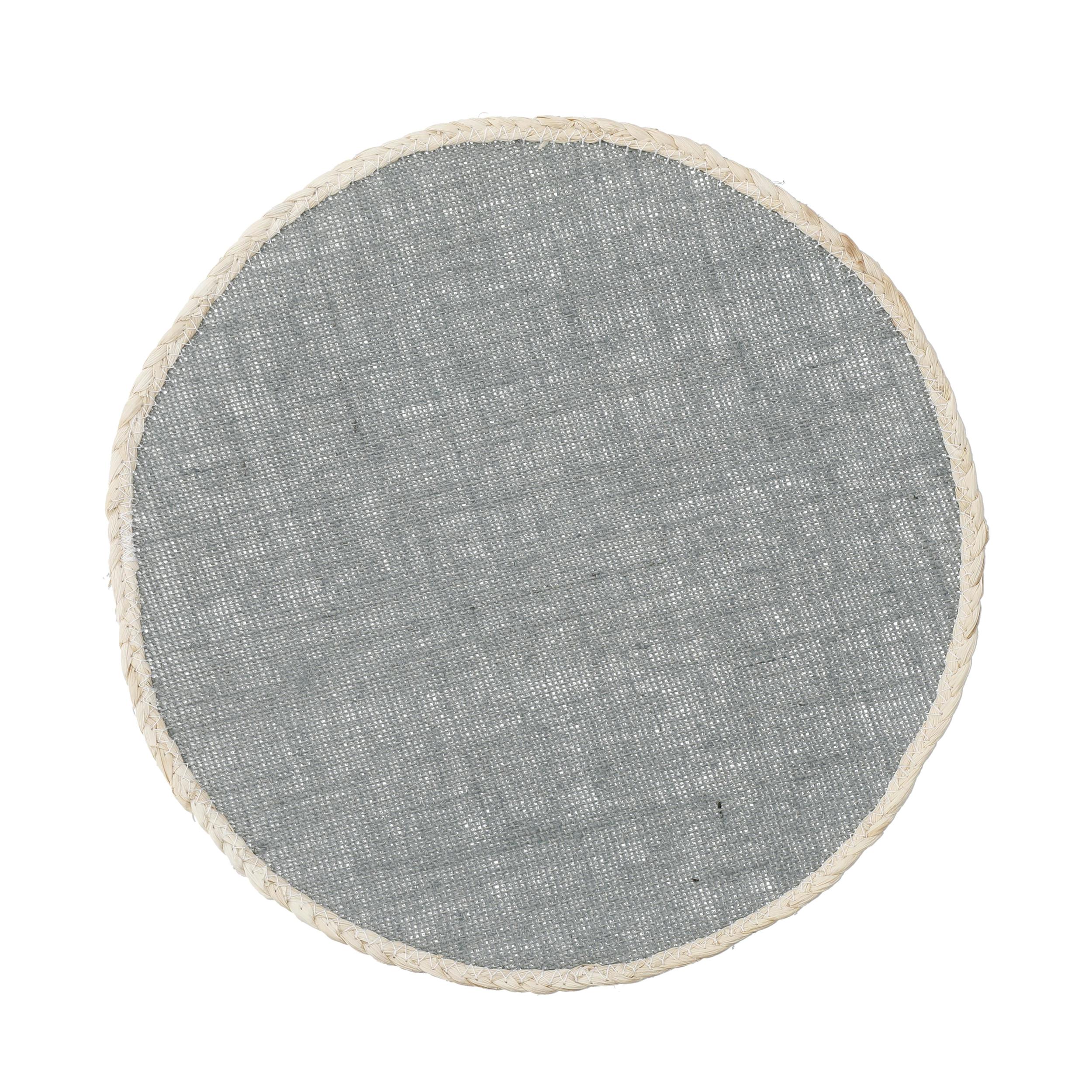Rackhams Grey Set Of 4 Hessian Placemats - Jute - Placemats And Coasters