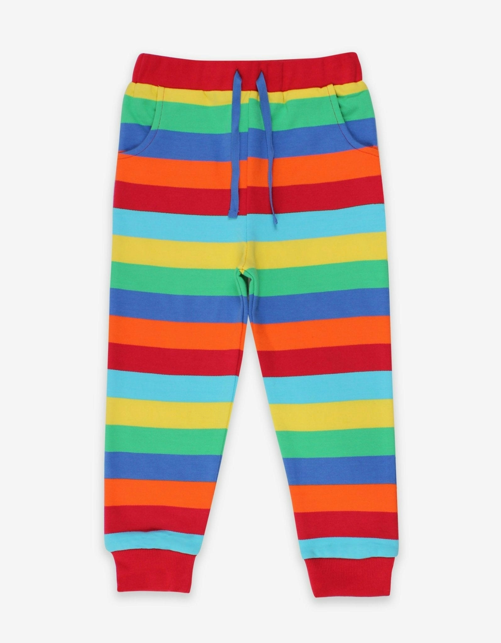 Toby Tiger Organic Multi Stripe Joggers - 18-24M / 92Cm