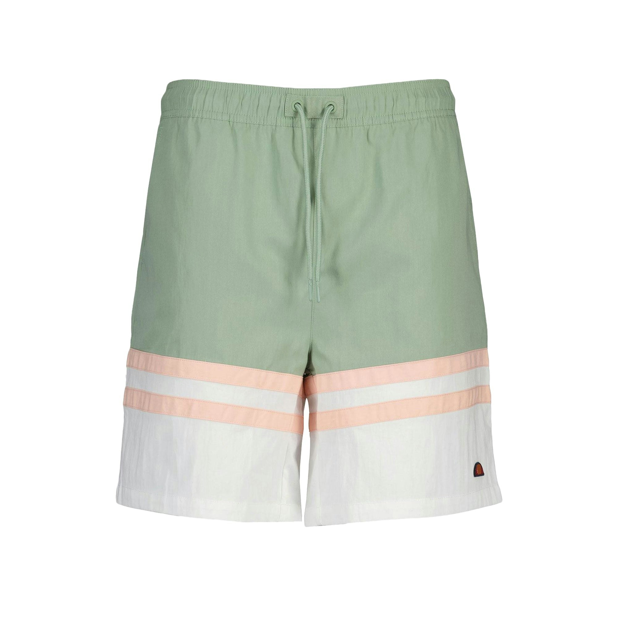 Ellesse Green/White Metuli Swim Shorts /Off - L