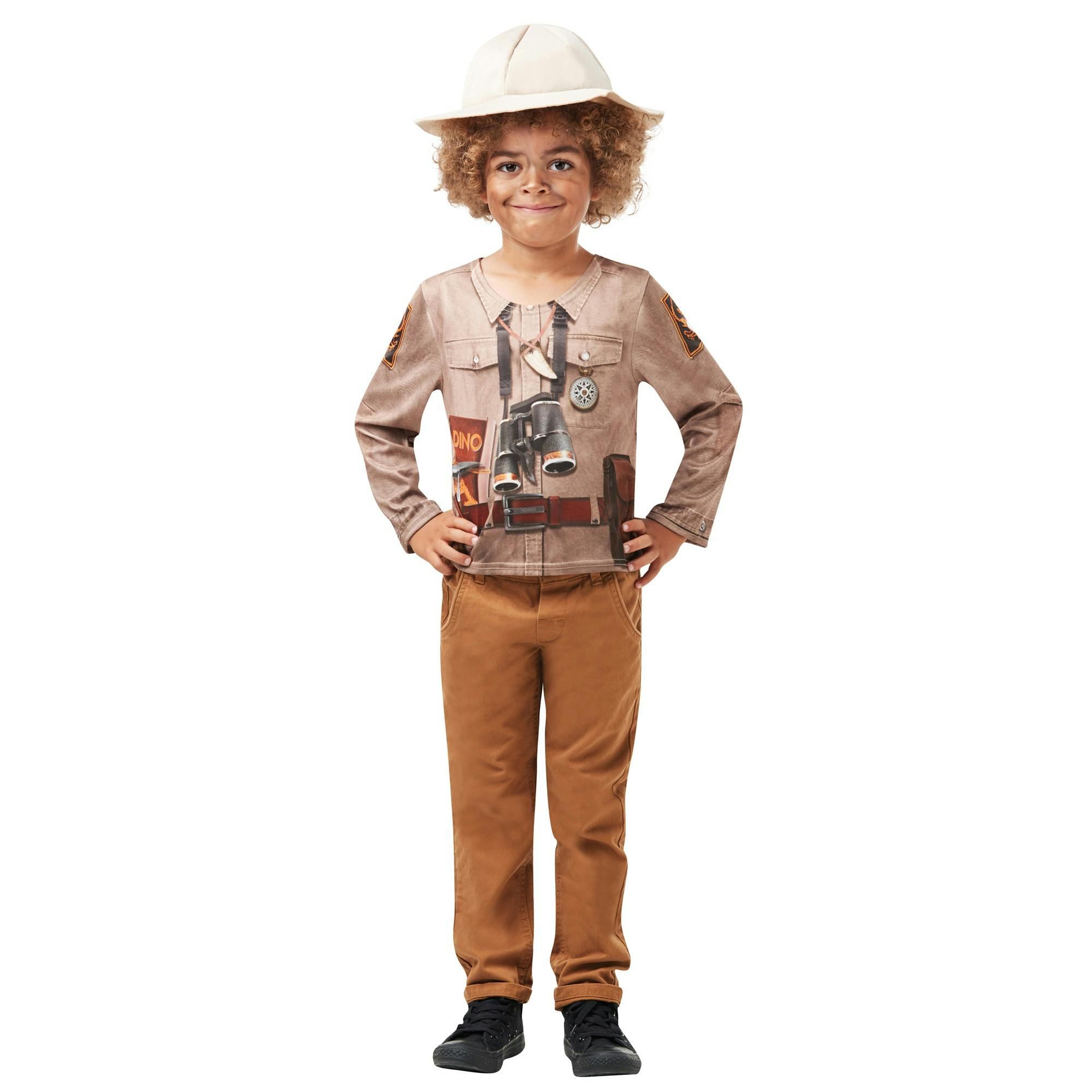 Bristol Novelty Boys Brown Explorer Costume - 7-8 Years