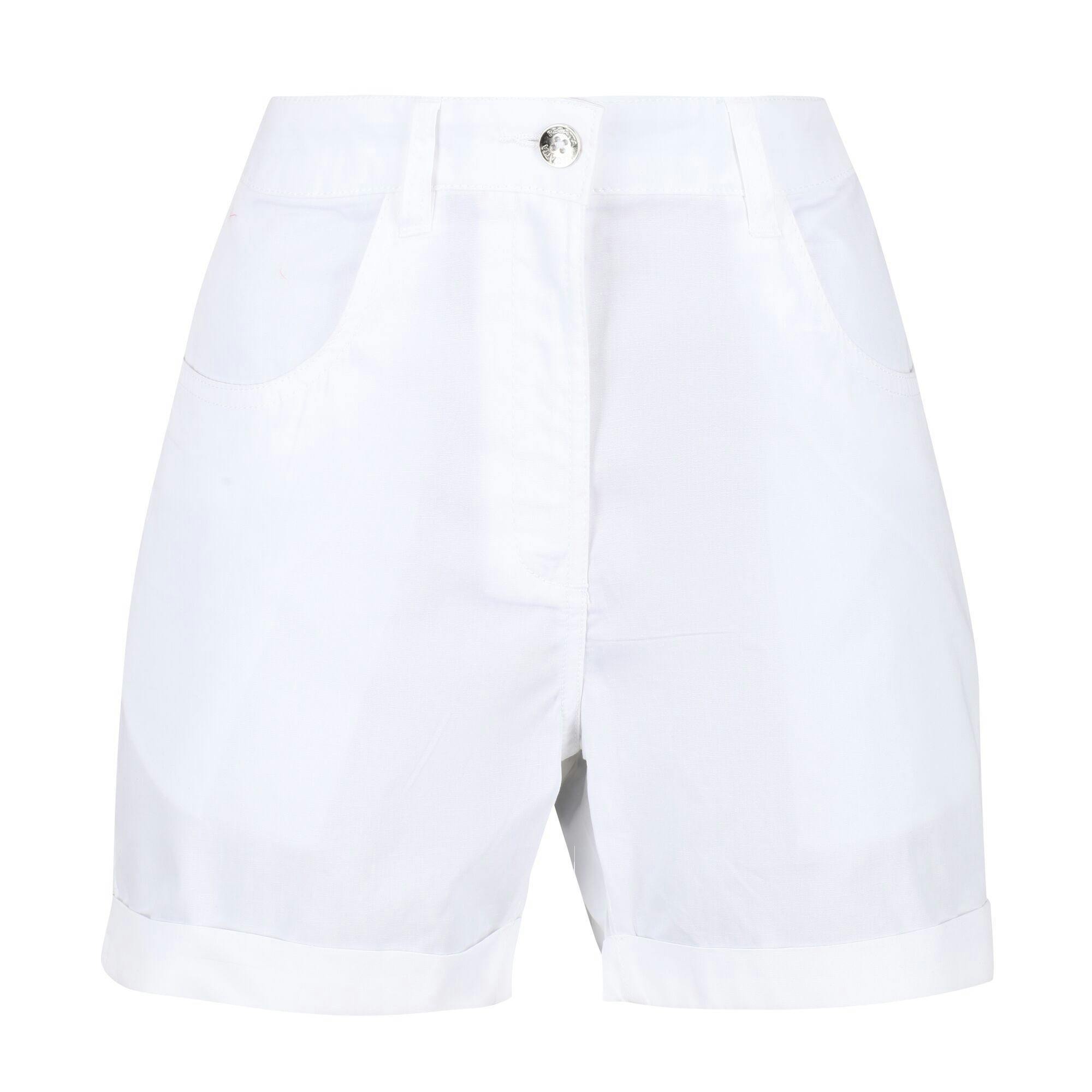 Regatta (16 Uk S, White) Womens/Ladies Pemma Shorts - Image 2