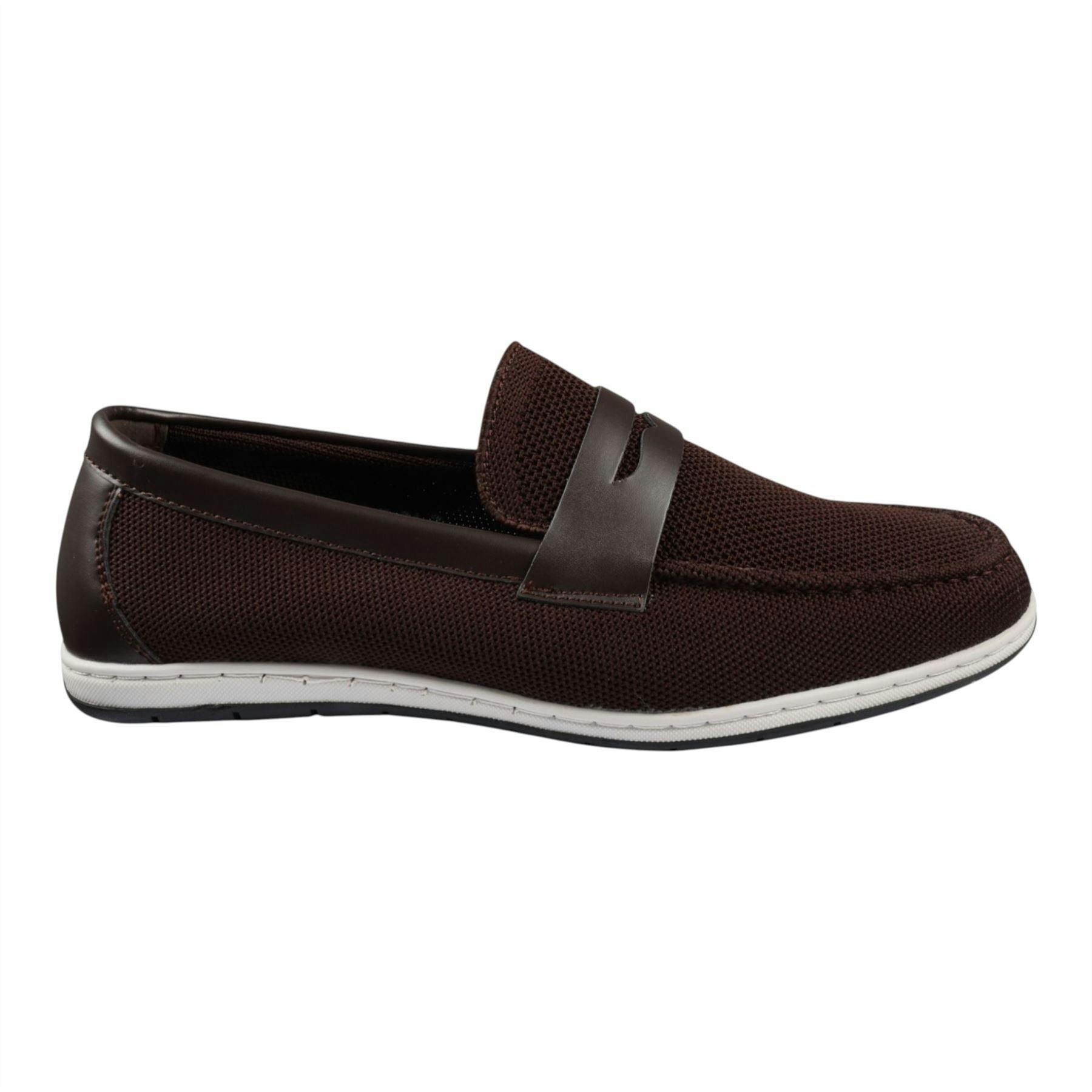 Dolcetto Men's Brown ’S Breathable Loafers Lightweight Slip-On - Uk 7 | Eu 41 | Us 8