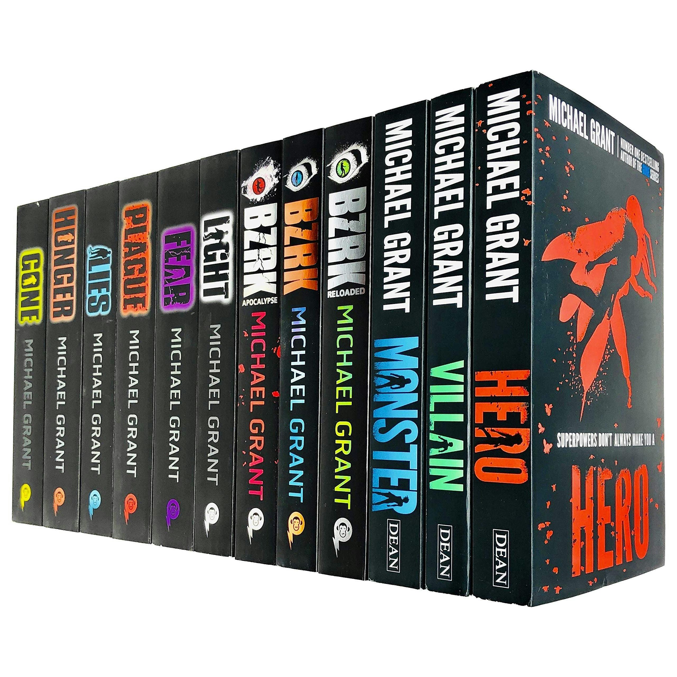 Various Publishers Light Michael Grant 12 Books Collection Set – Gone Series & Sci-Fi Fantasy Adventure Collection