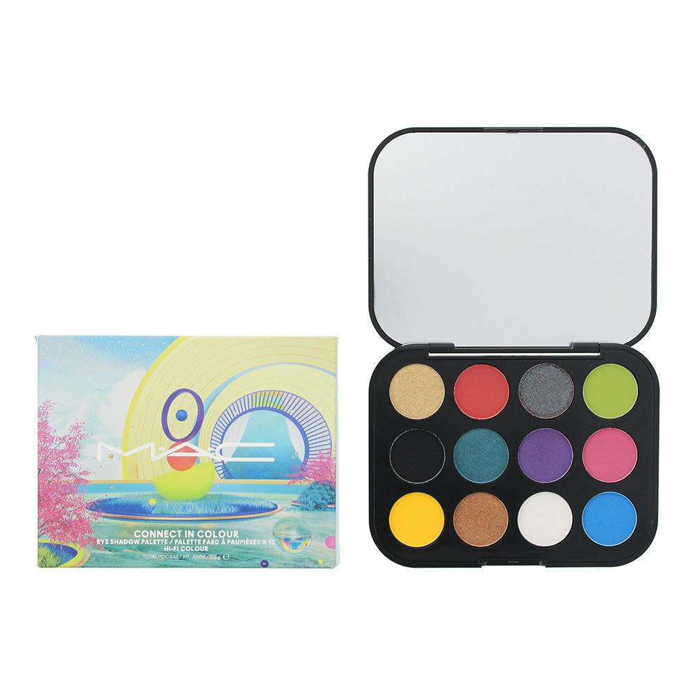 Mac Connect In Colour Eye Shadow Palette Hi-Fi 12.2G