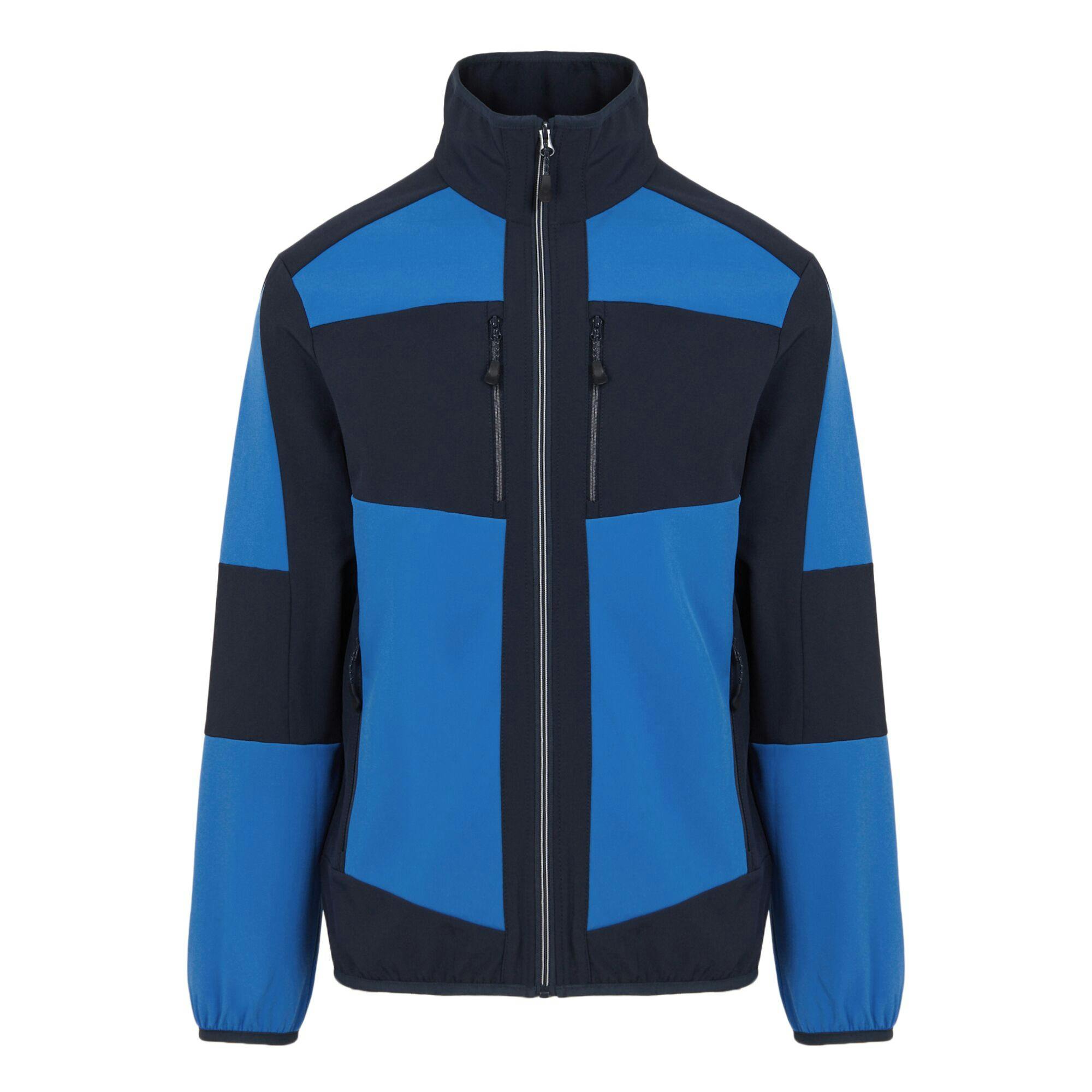 Regatta Unisex Blue Professional Adult 2 Layer Soft Shell Jacket - Strong /Navy - Xs - Strong /Navy - 100% Mixed