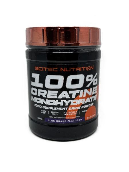 Scitec 100% Creatine Monohydrate 300G-Blue Grape - Image 2