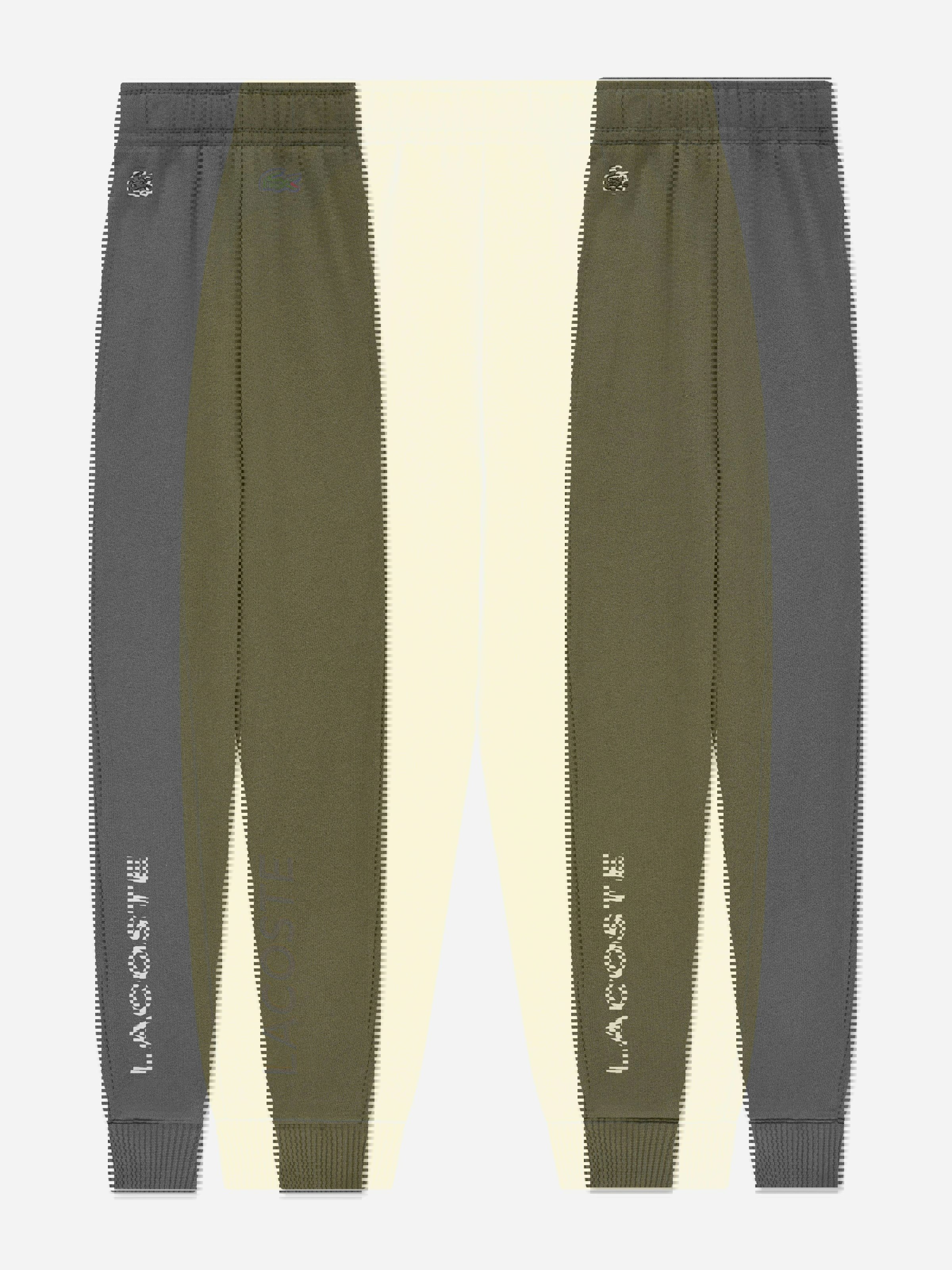 Lacoste Kids Boys Green Lacoste Wordmark Joggers In - Xs 8 Yrs