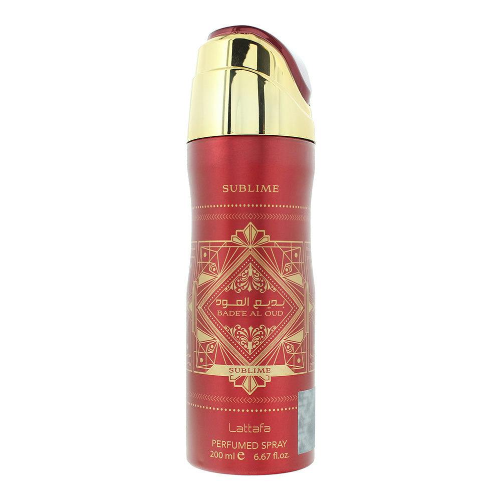 Lattafa Bade'e Al Oud Sublime Perfumed Body Spray 200Ml