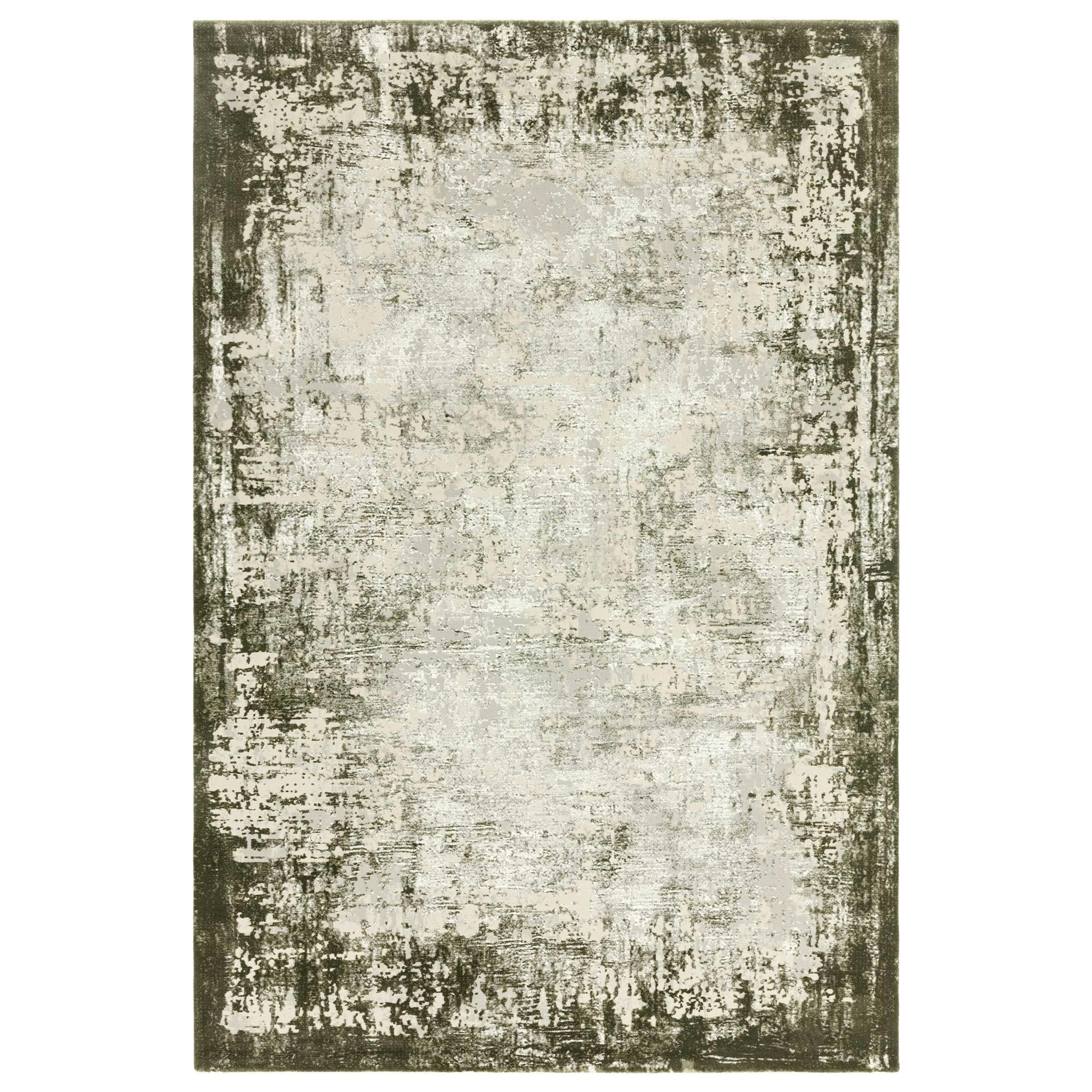 Asiatic Green Kuza Border Rug - 200X290cm