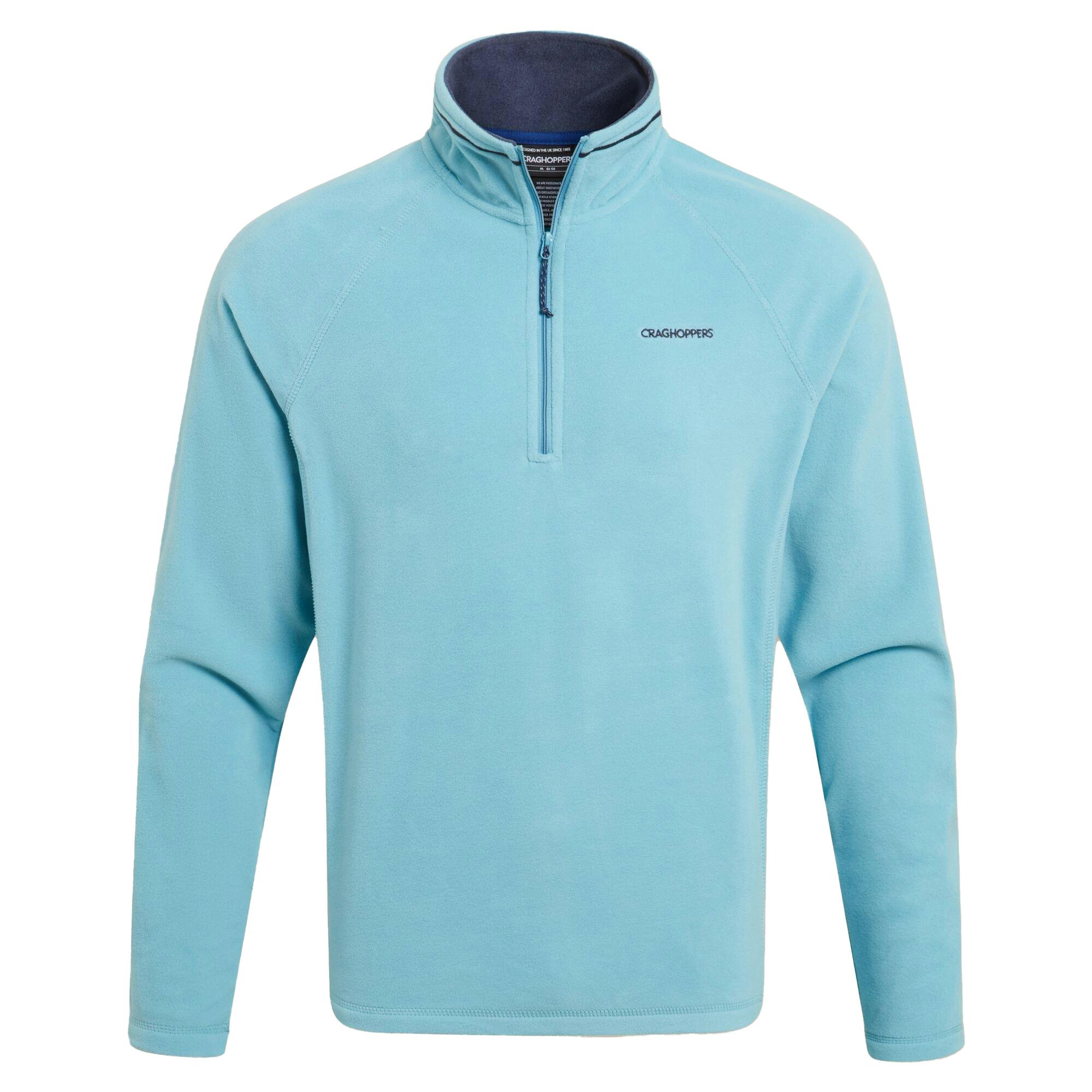 Craghoppers Men's Corey Vi Half Zip Fleece Top - Saltpool - 3XL - Saltpool - 100% Polyester