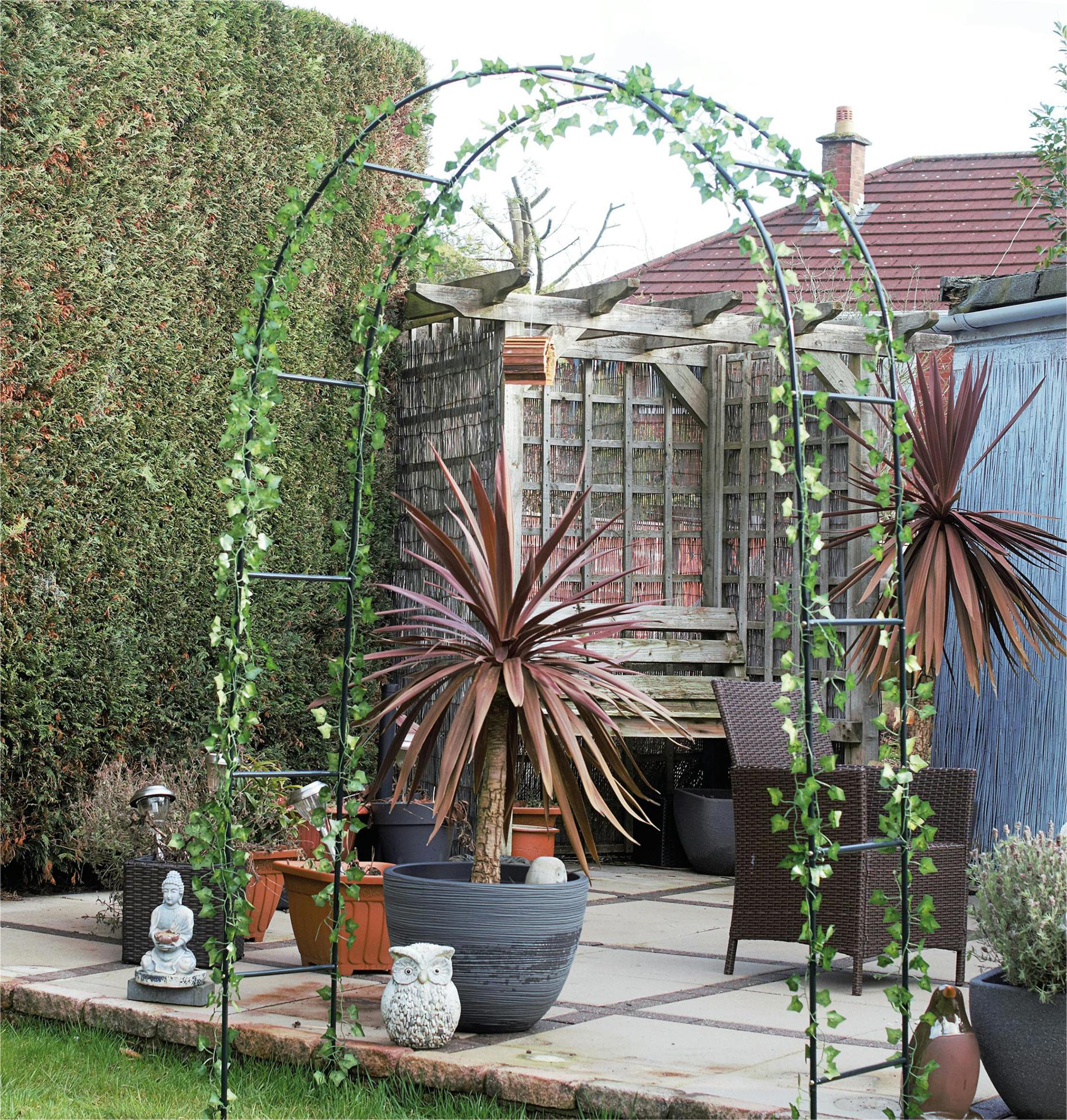 St Helens Dark/Green Home And Garden Decorative Garden Arch