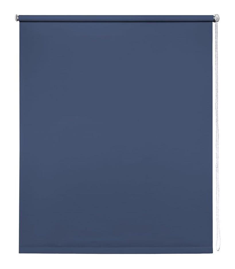 Rackhams Light Navy Trimmable Thermal Blackout Roller Blinds - 140Cm