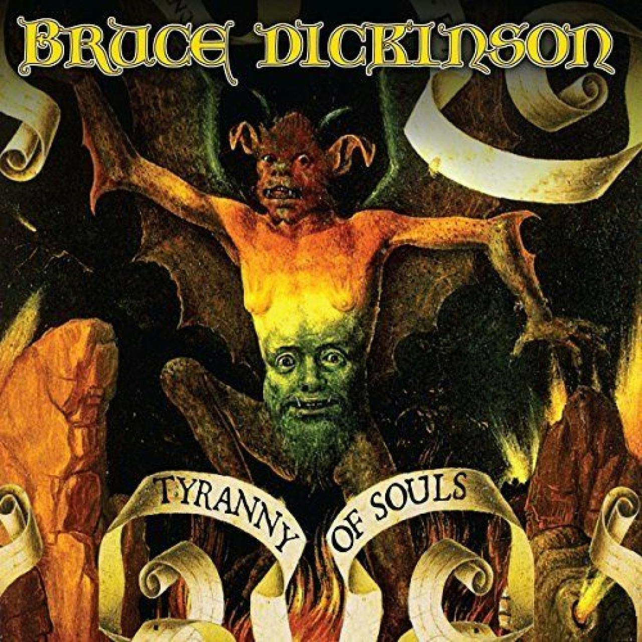 Eyesore Merch Black Bruce Dickinson 'Tyranny Of Souls' Lp Vinyl