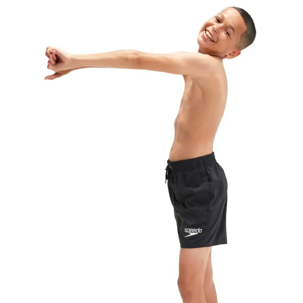 Speedo Boys Black Essential 13" Watershorts - Extra Small