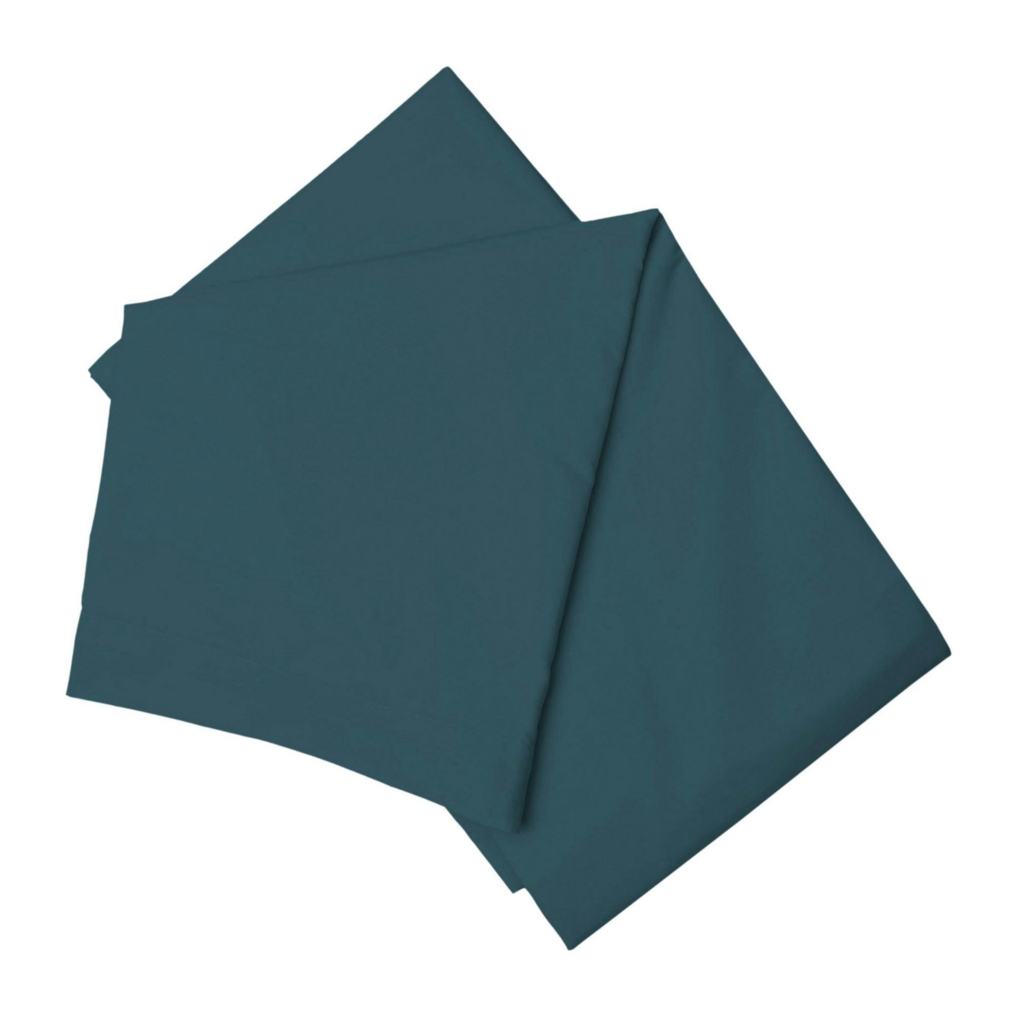 Rackhams Easycare Percale Flat Sheet - Jade - Jade - King/Superking - 50% Cotton/50% Polyester
