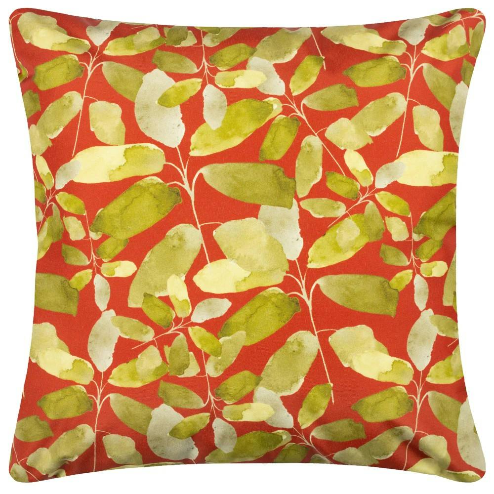 Wylder Lorena Printed Outdoor Cushion Cover - Brick - 43Cm X 43Cm - Brick - 100% Polyester