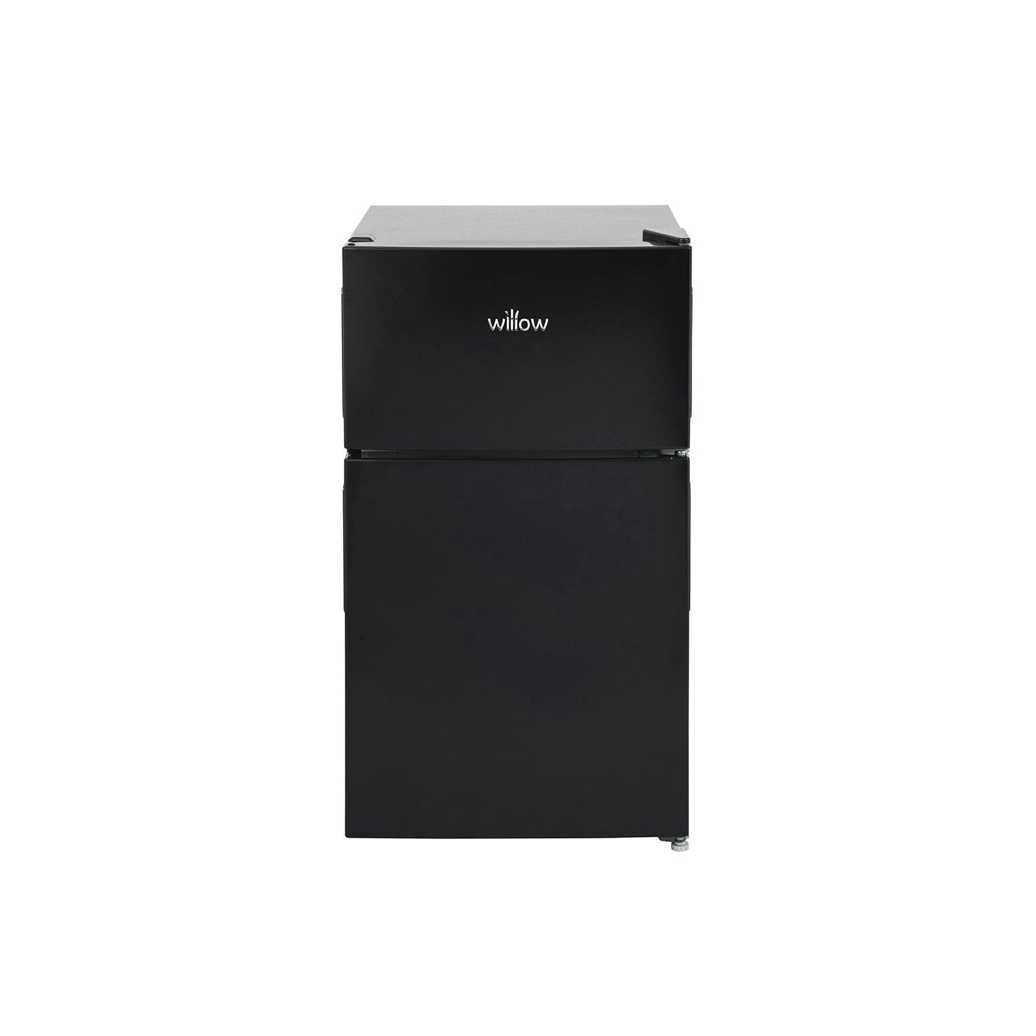Willow Black 86L Under Counter Fridge Freezer Wb50ucff