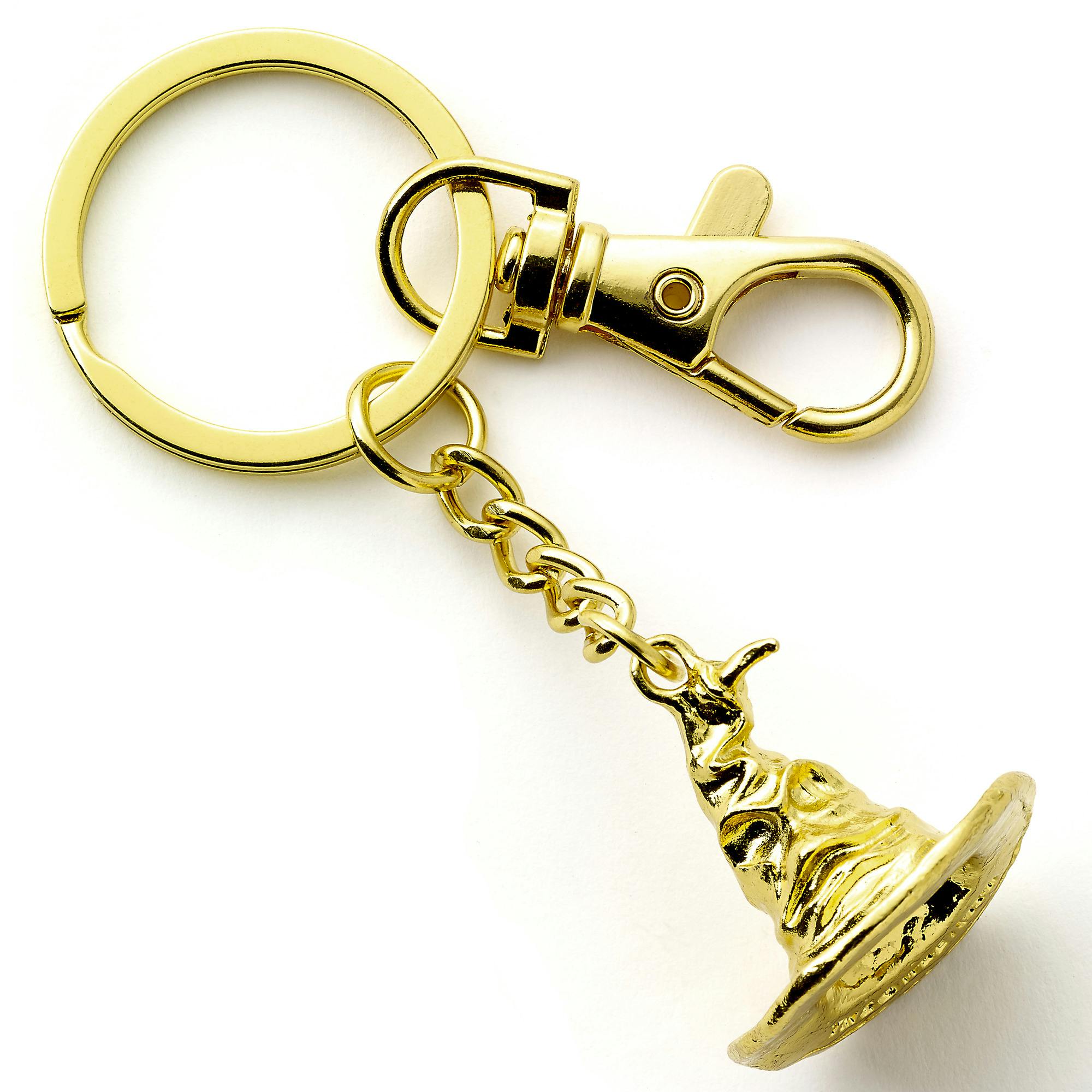 The Carat Shop Gold Harry Potter Tone Sorting Hat Keyring