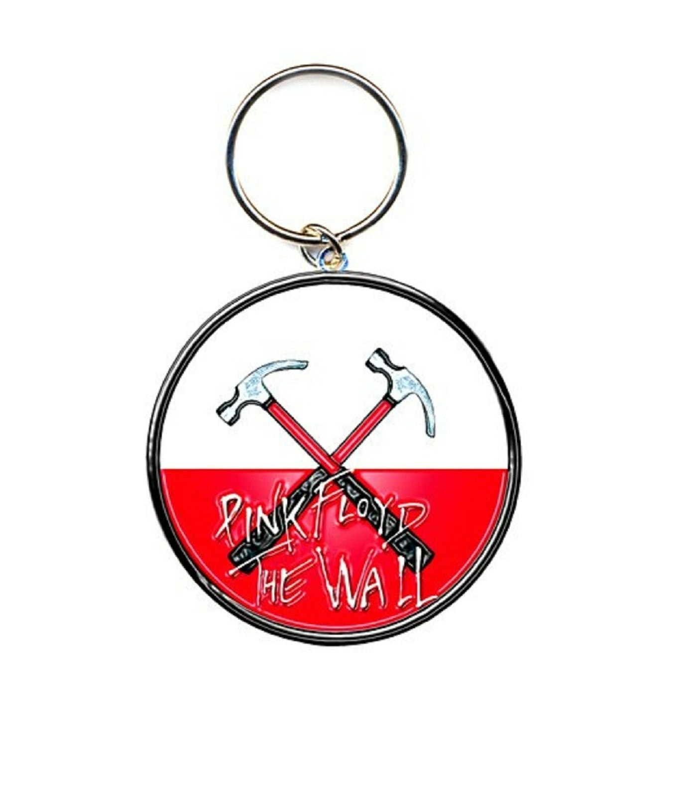Paradiso Clothing Pink Floyd Keyring The Wall Hammers Keychain