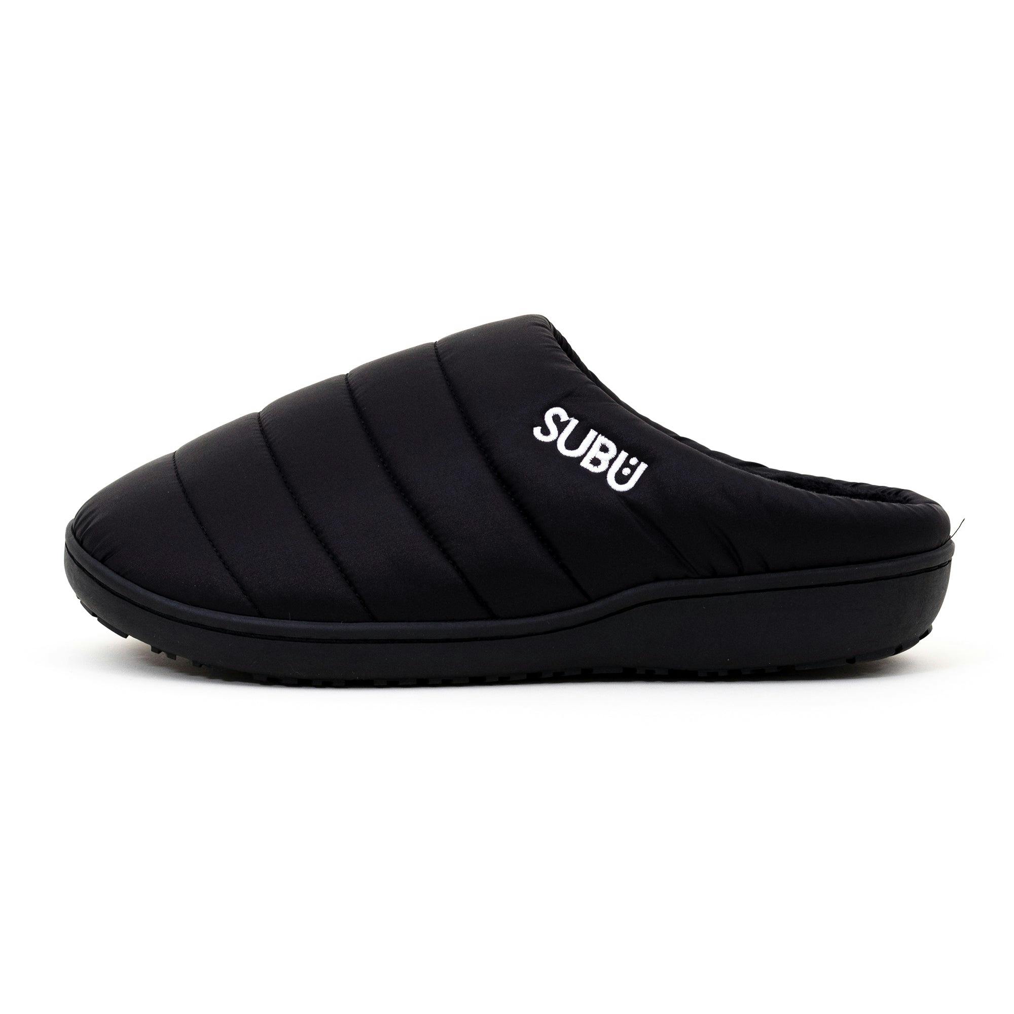 Subu Black Winter Slippers - Eu 41-42 / Uk 7.5-8.5