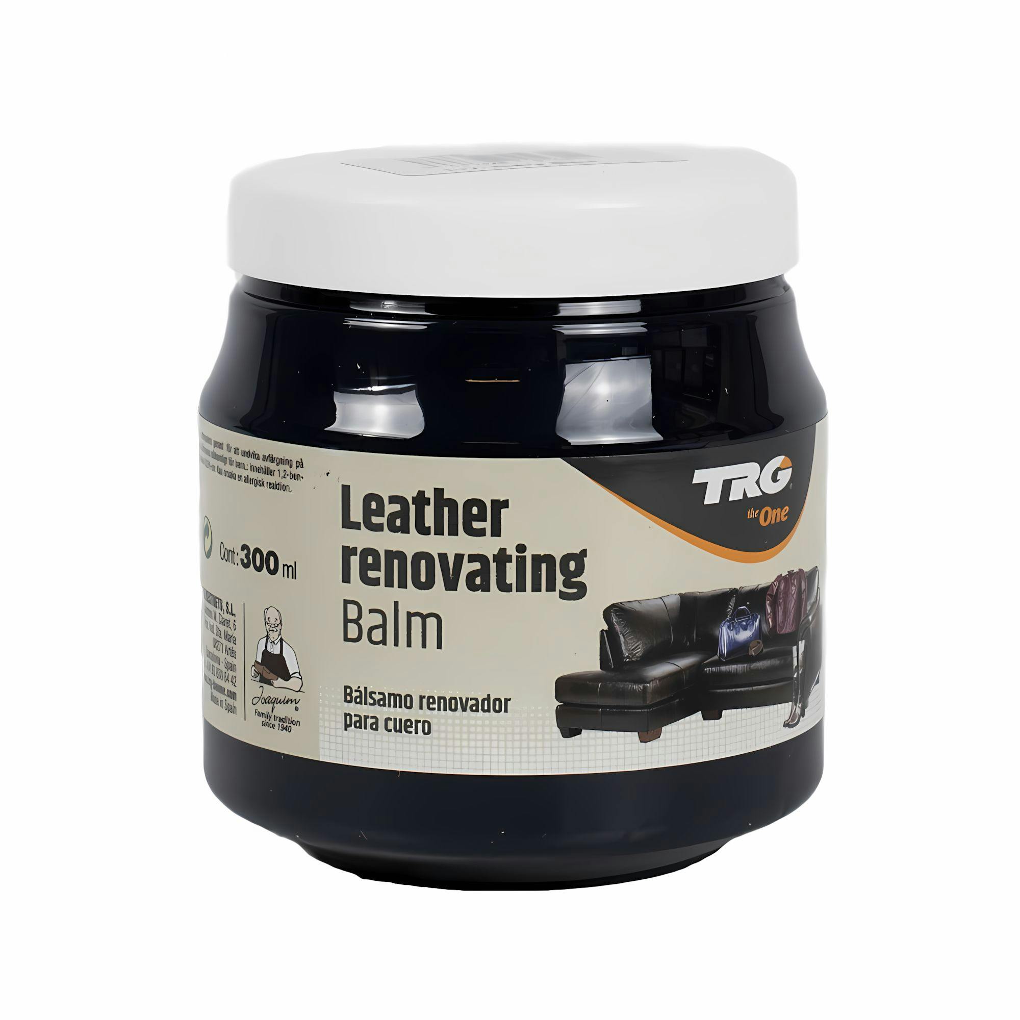 Rackhams Blue Leather Renovating Balm For Colour Restoration Of Smooth Leather 300Ml - Navy
