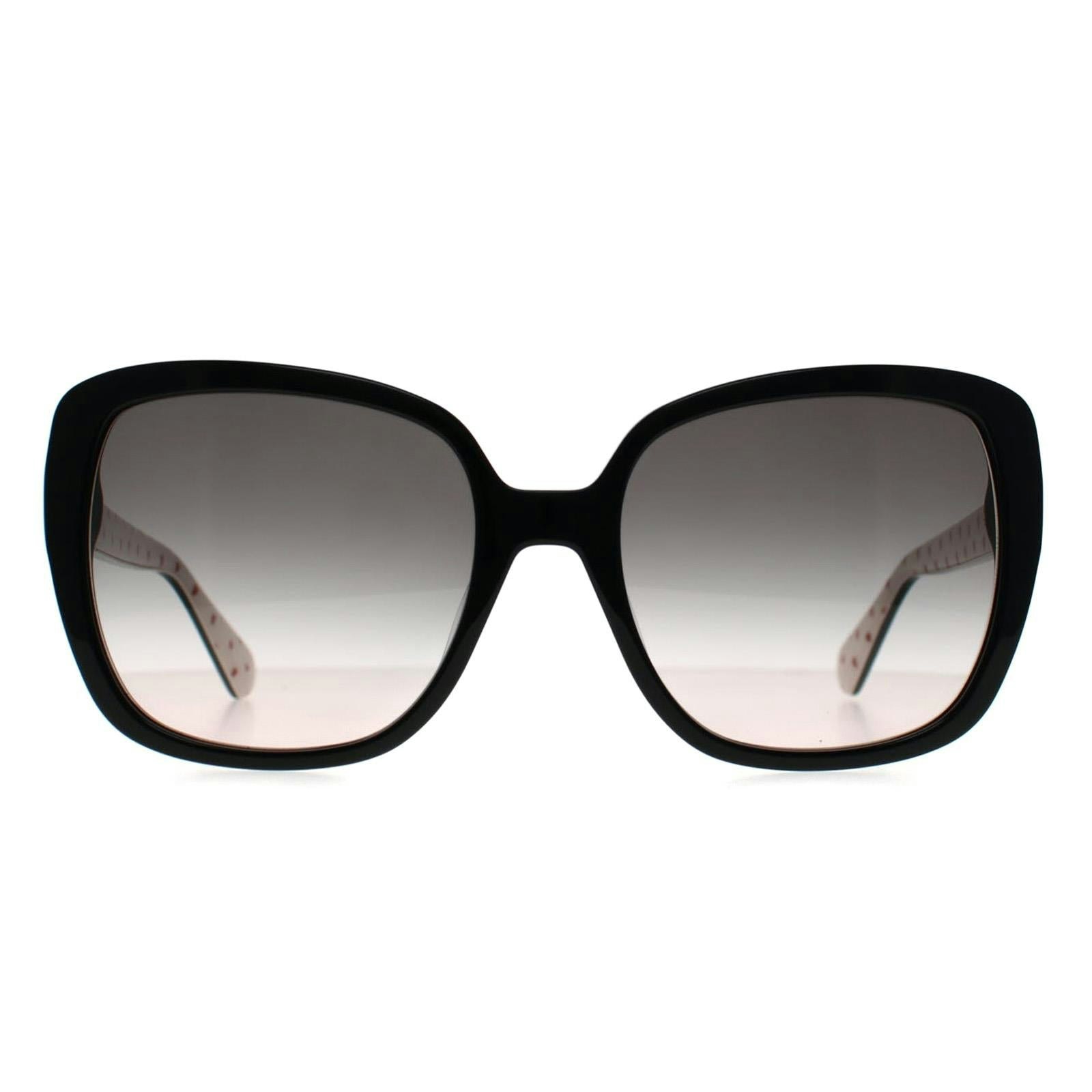 Kate Spade Women's Black Wilhemina/S Inside Pattern Sunglasses