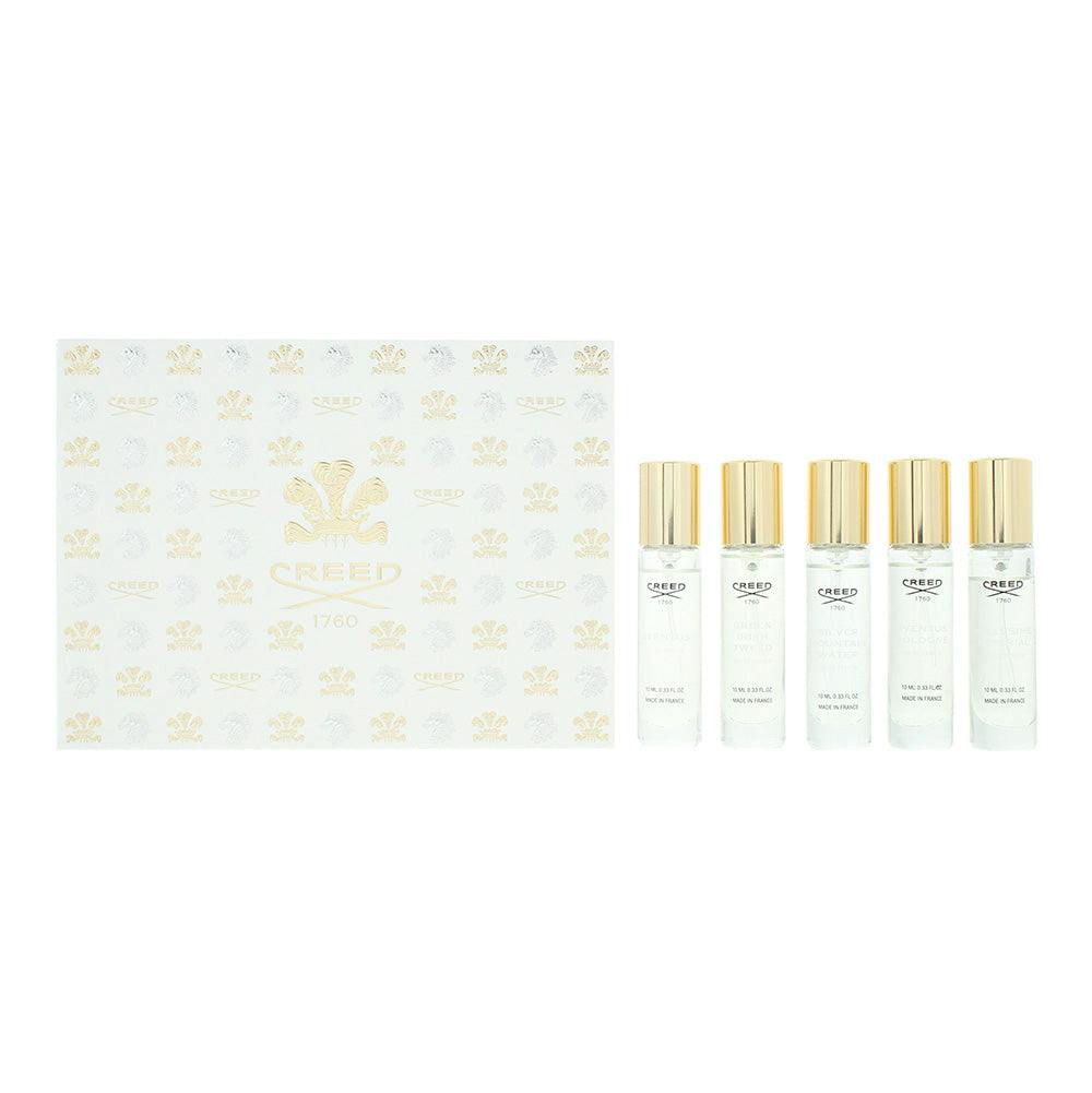 Creed Green 5 Piece Gift Set: Aventus Eau De Parfum 10Ml - Irish Twe Eau De Parfum 10Ml - Eau De Parfum 10Ml - Eau De Parfum 10Ml - Eau De Parfum 10Ml