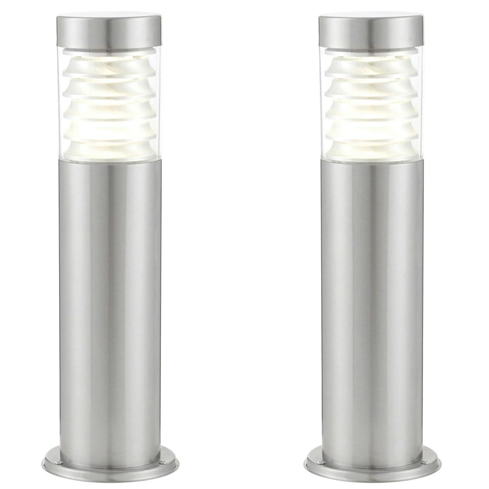 Rackhams Light Pack Outdoor Post Bollard Marine Steel 0.5M 10W Led Driveway Path Lamp Size 2