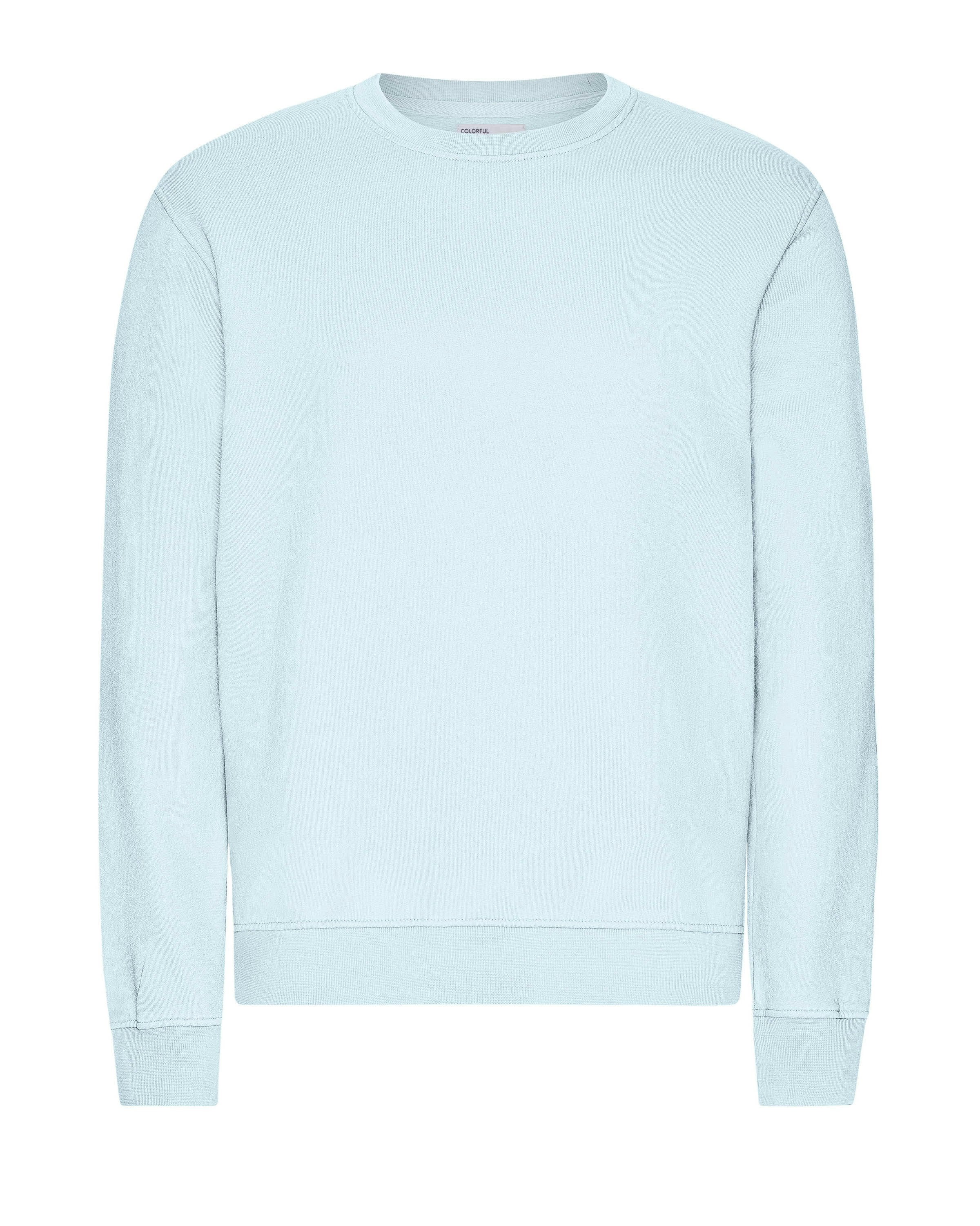 Colorful Standard Men's Blue Classic Organic Crew Neck Sweatshirt - Polar - Polar - M