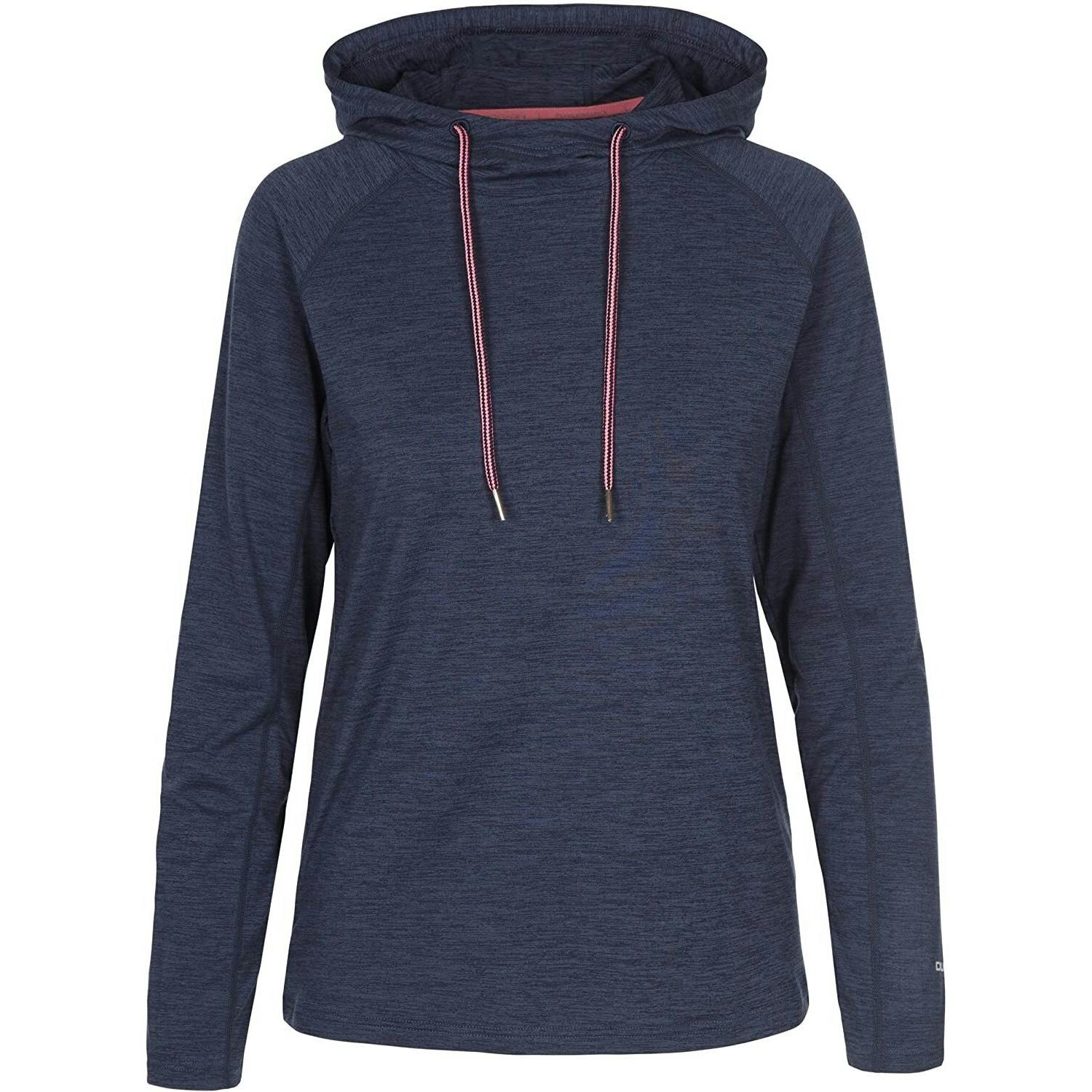 Trespass Women's / Hattie Active Hoodie - Navy Marl - Navy Marl - 8 Uk