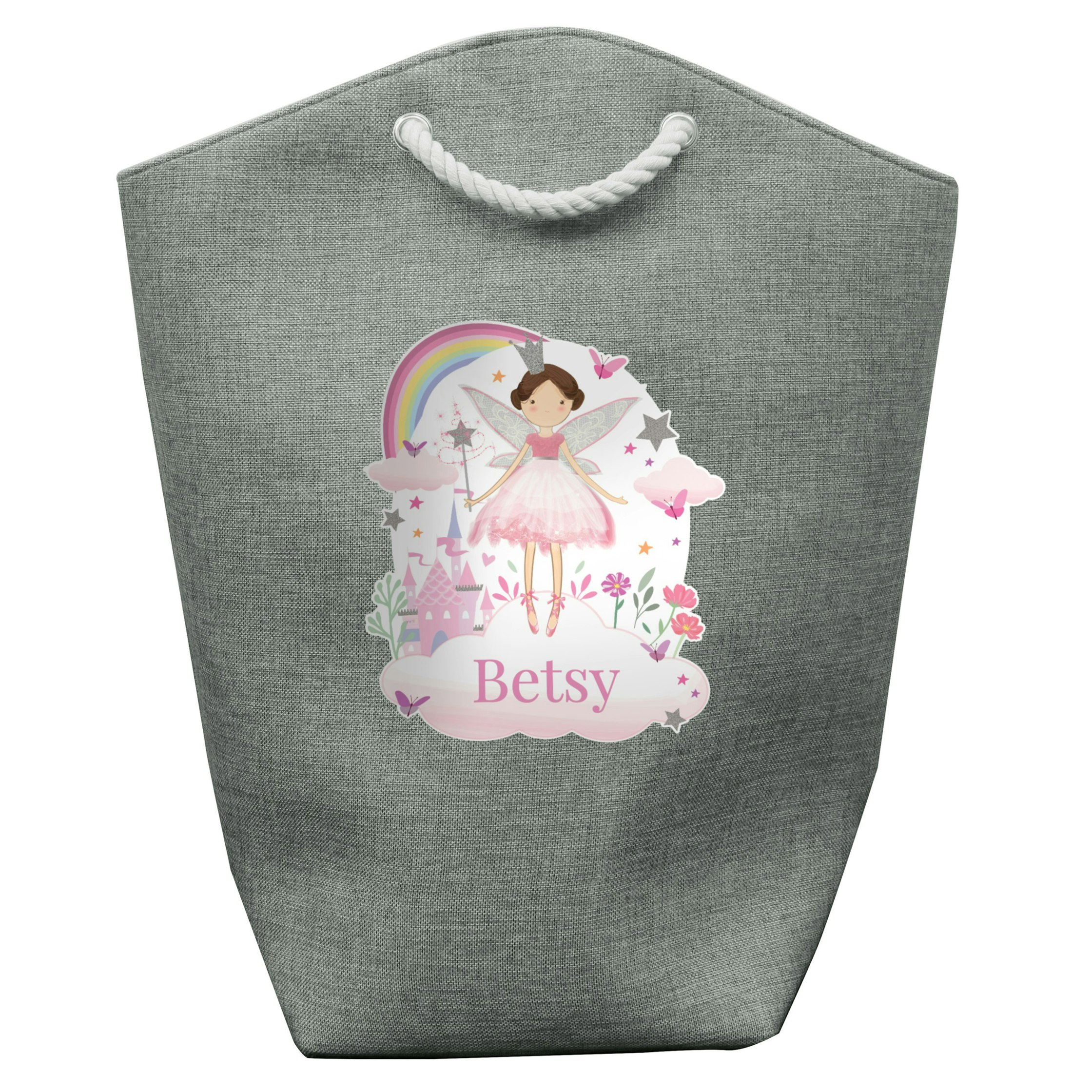 Rackhams Personalised Fairy Princess Storage Bag
