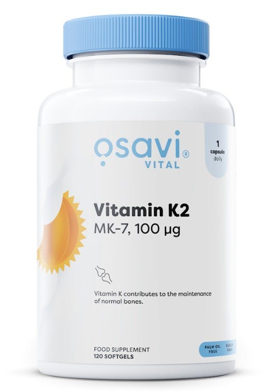 Osavi Vitamin K2 Mk-7, 100Mcg - 120 Softgels - Image 5