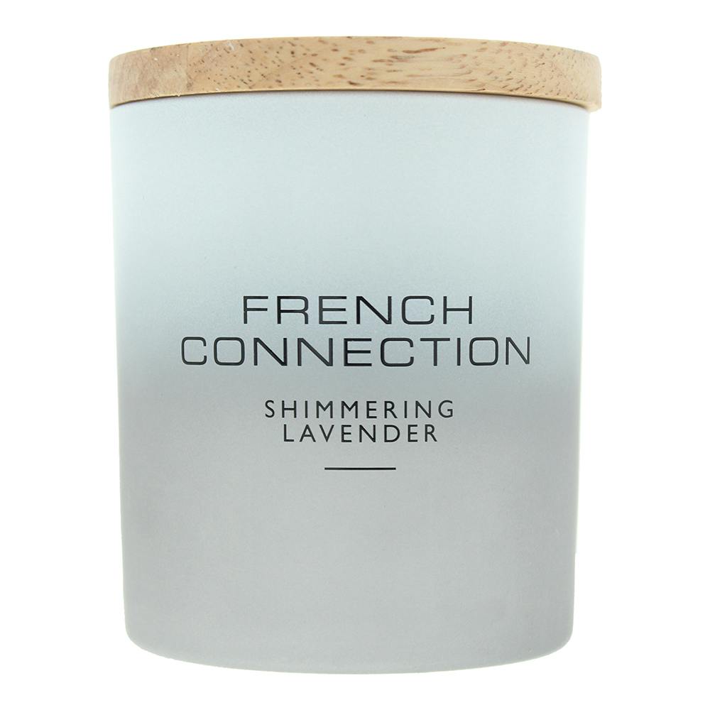 French Connection Ombre Design Shimmering Lavender Scented Candle Homeware Decor - Image 6