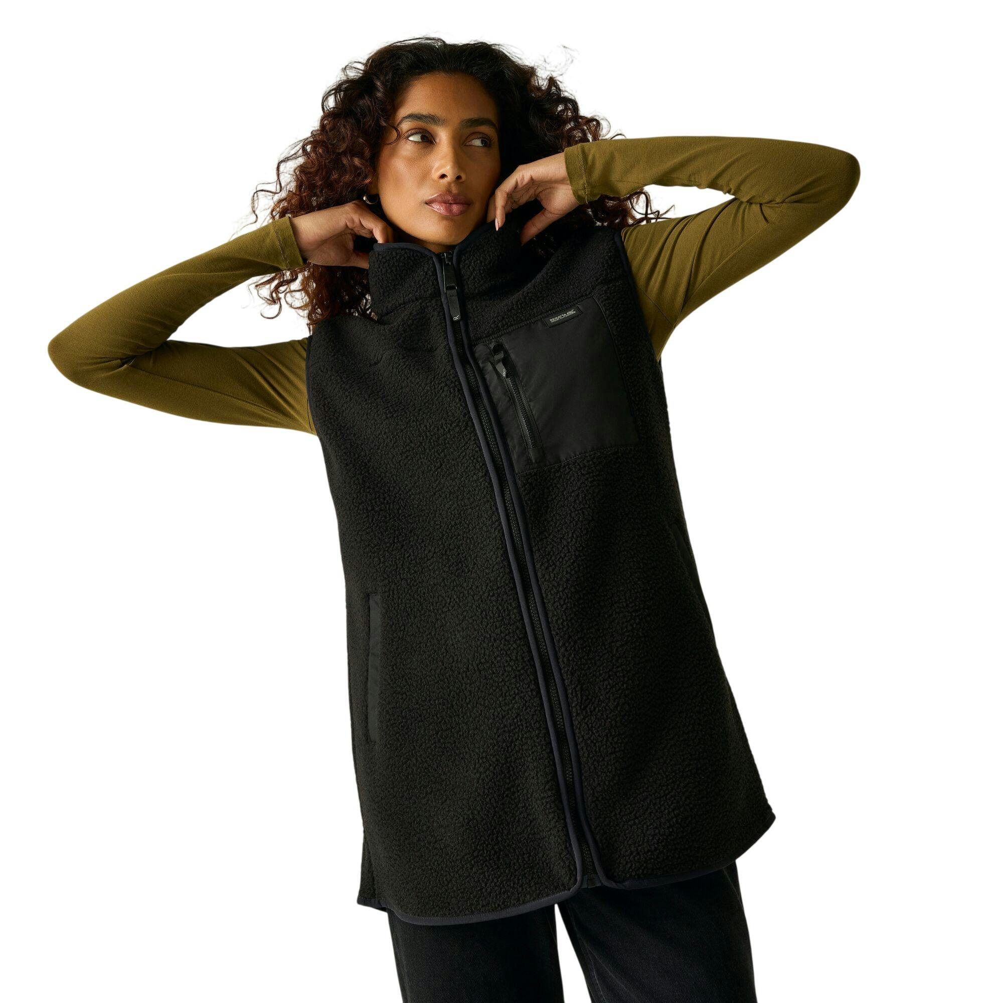 Regatta Women's Black / Frankie Borg Body Warmer - Size 16 - Image 3